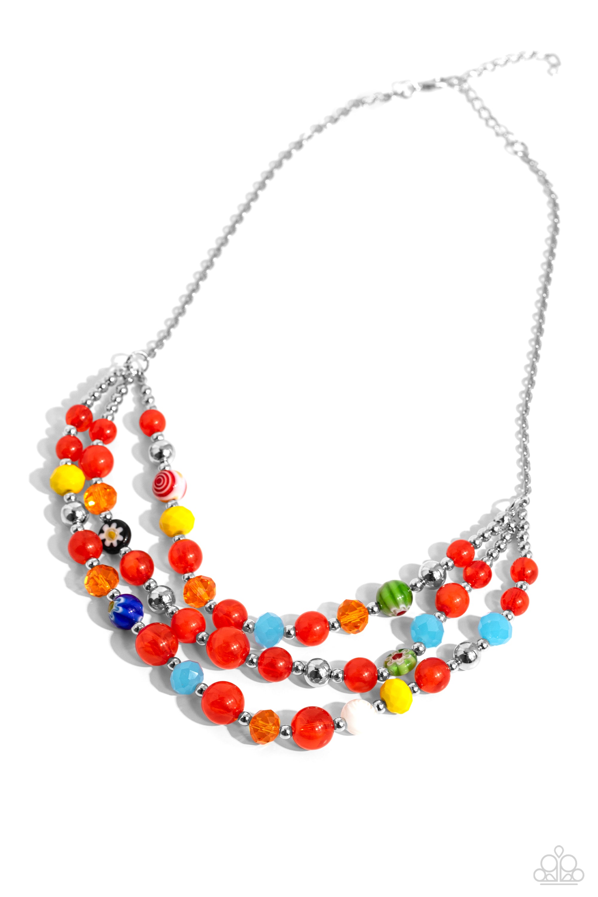 SUMMER SCOPE RED-NECKLACE