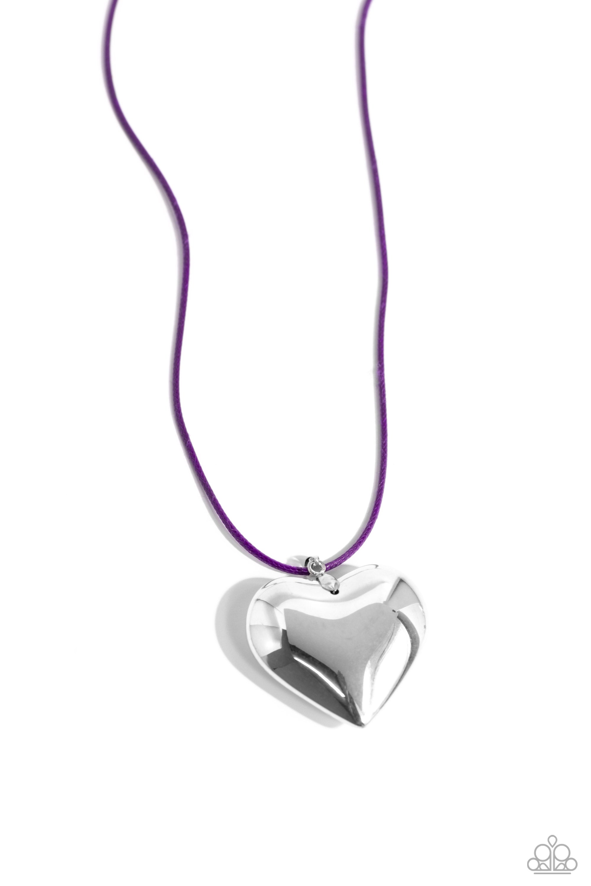 DEVOTED DAZE PURPLE-NECKLACE