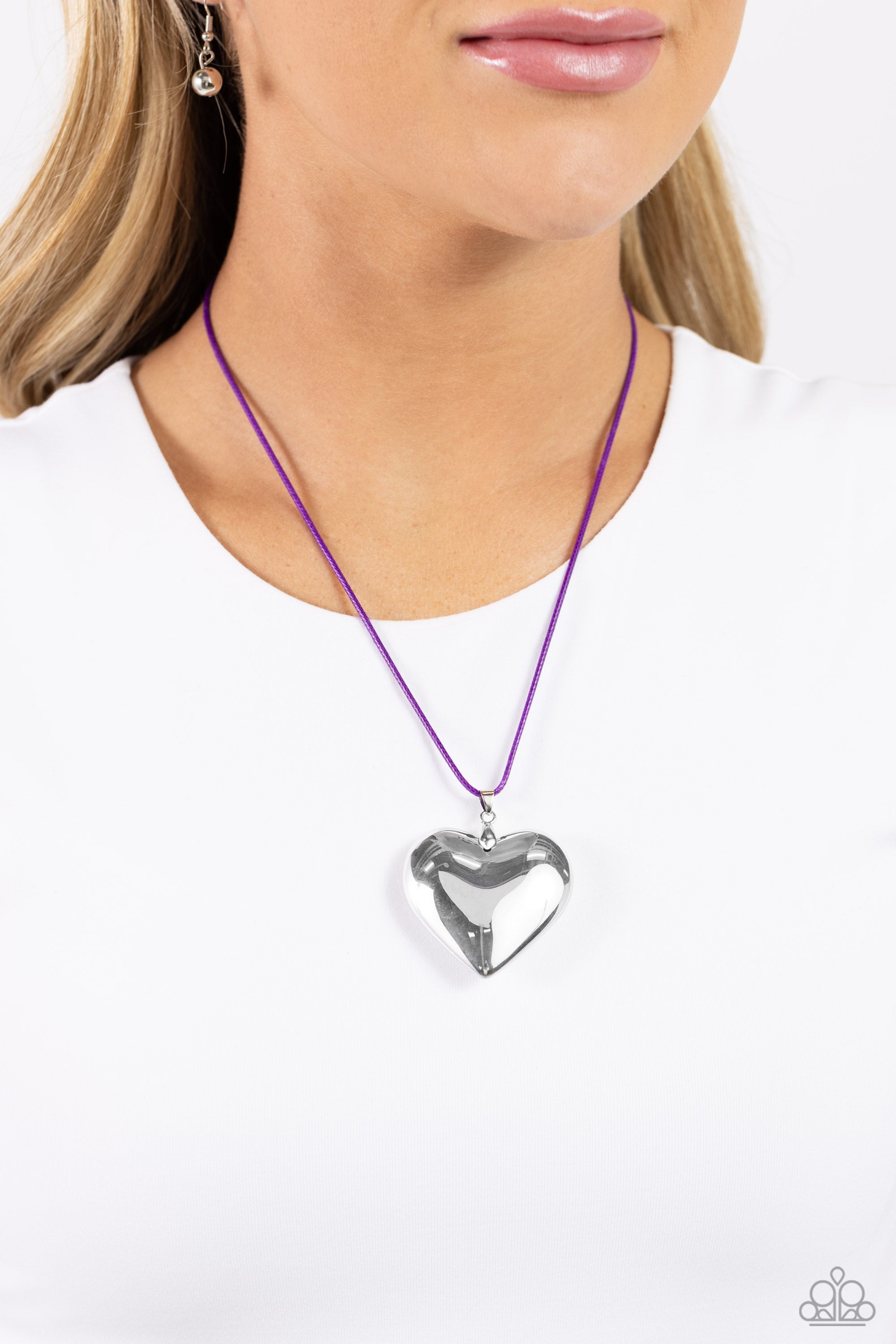 DEVOTED DAZE PURPLE-NECKLACE