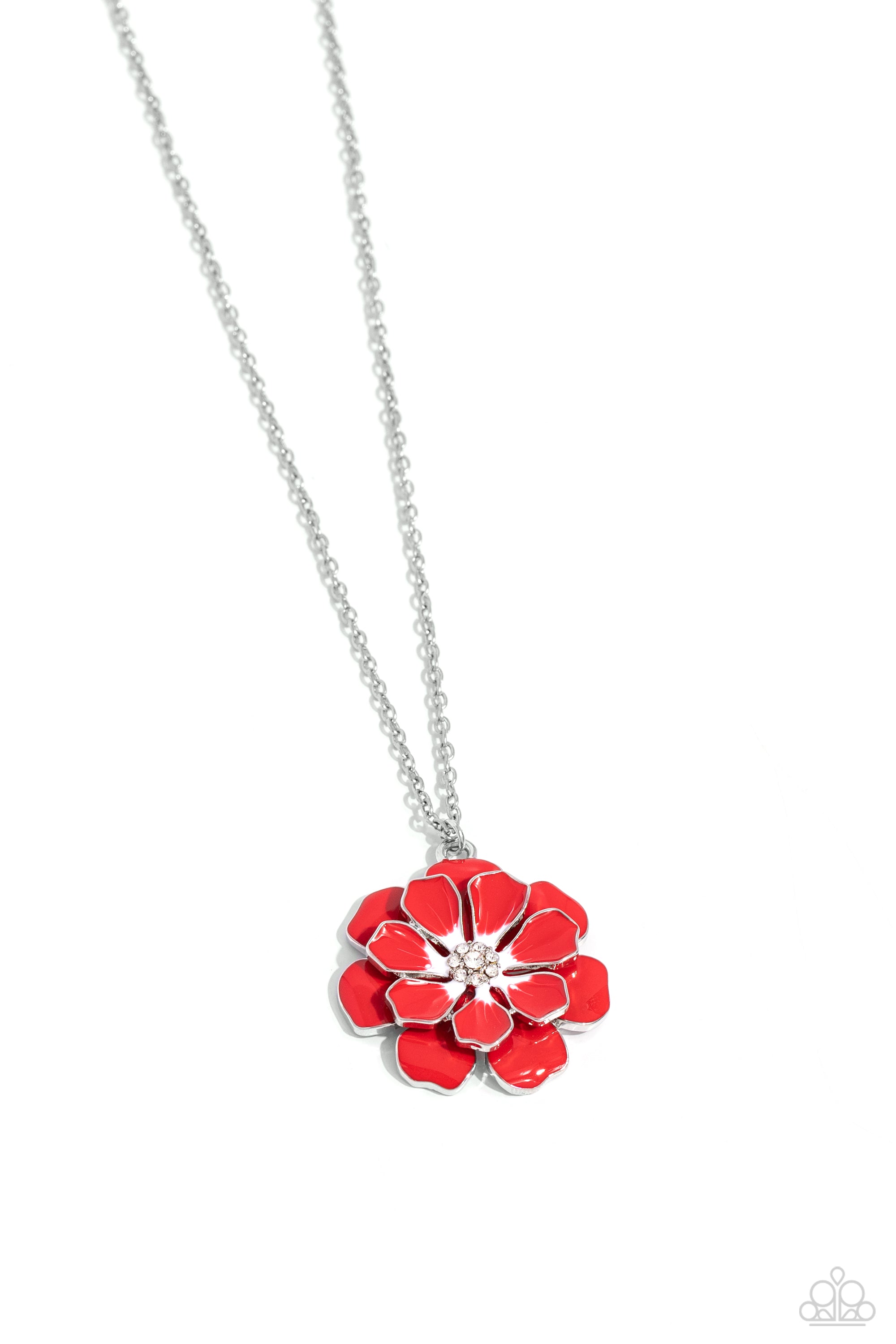 BEYOND BLOOMING RED-NECKLACE