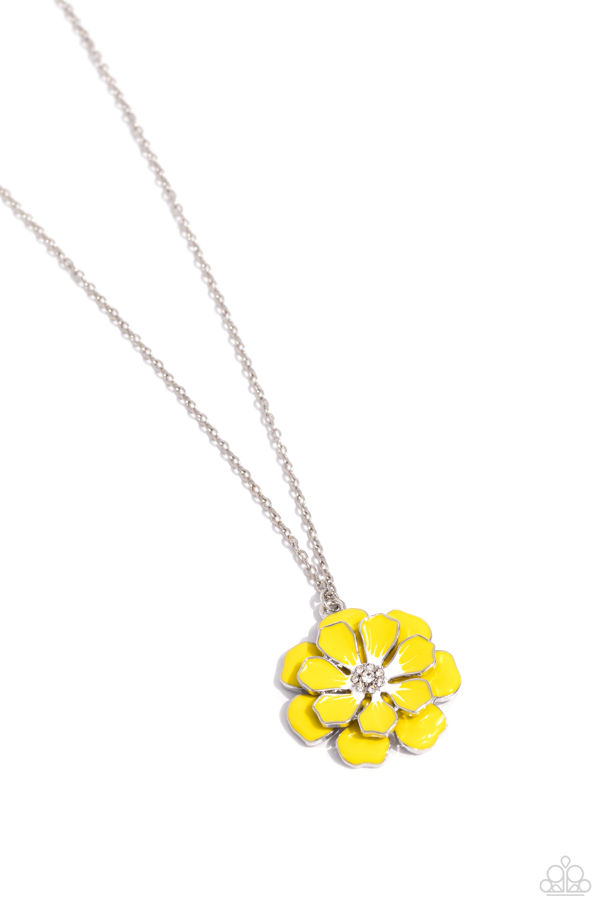 BEYOND BLOOMING YELLOW-NECKLACE