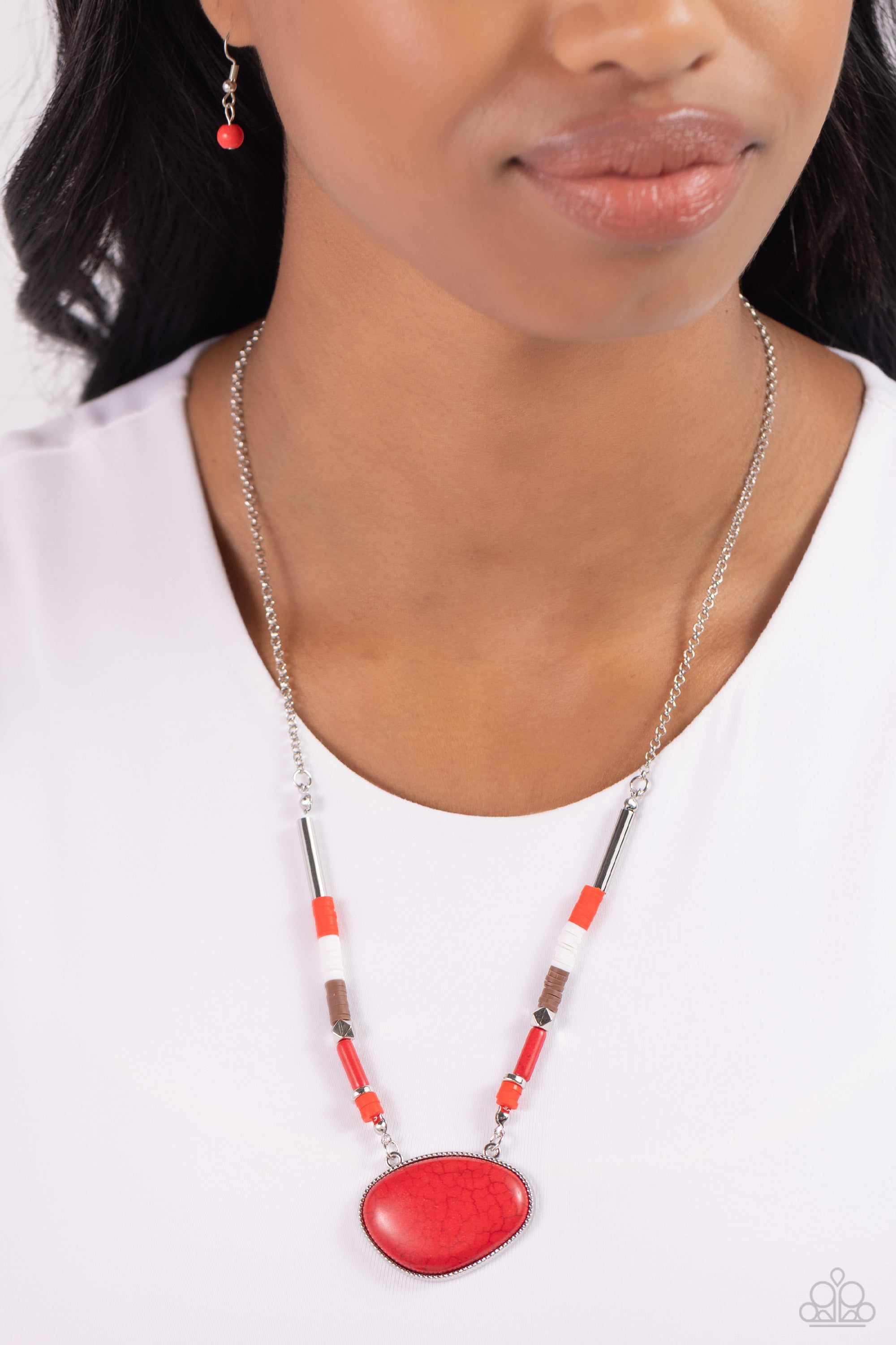 SEIZE THE SAHARA RED-NECKLACE