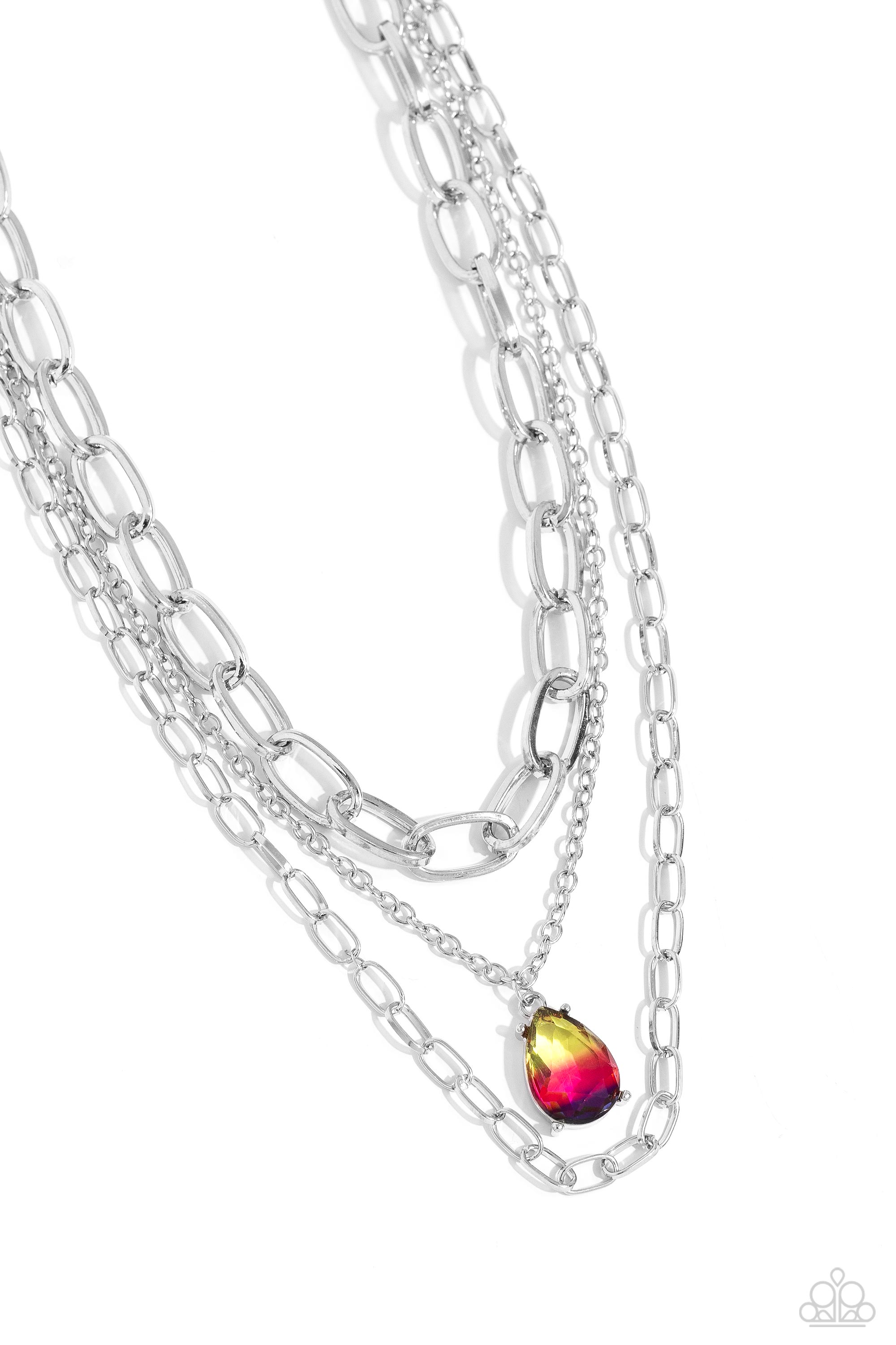 TEARDROP TIERS MULTI-NECKLACE