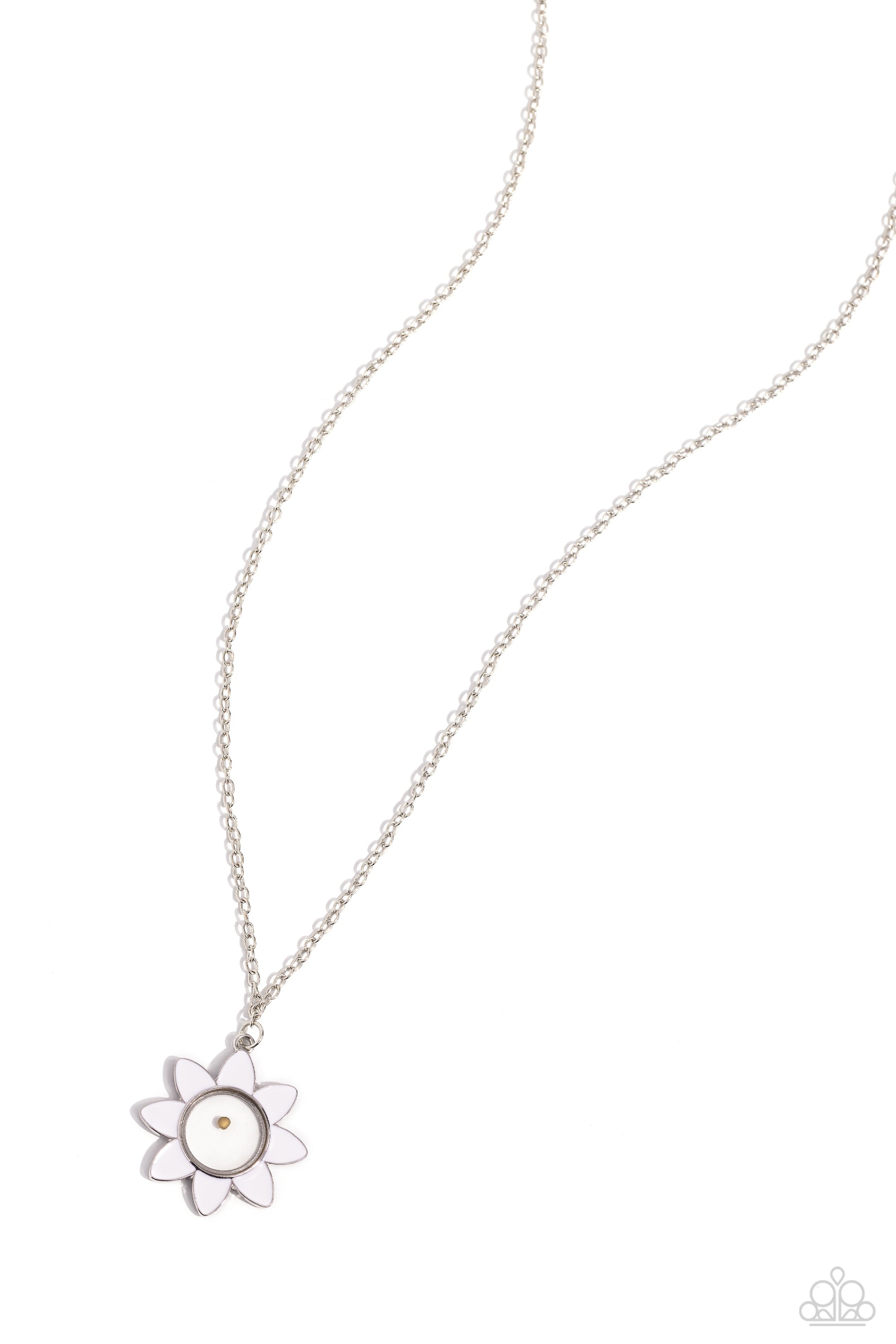 PETALS OF INSPIRATION WHITE-NECKLACE