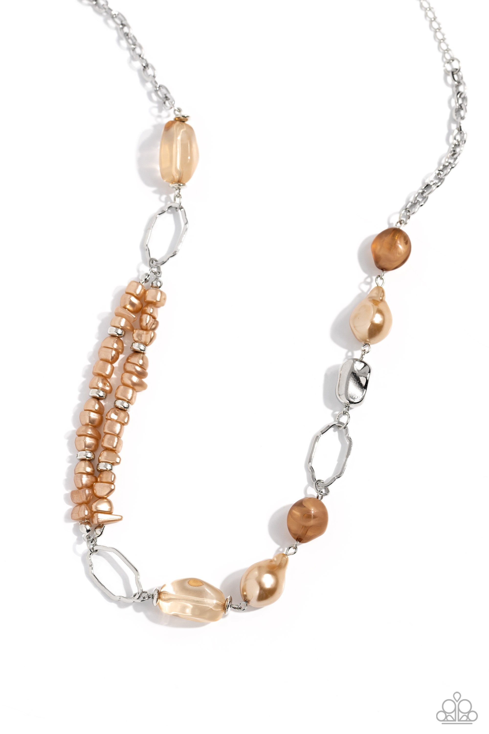 EASYGOING ELEGANCE BROWN-NECKLACE