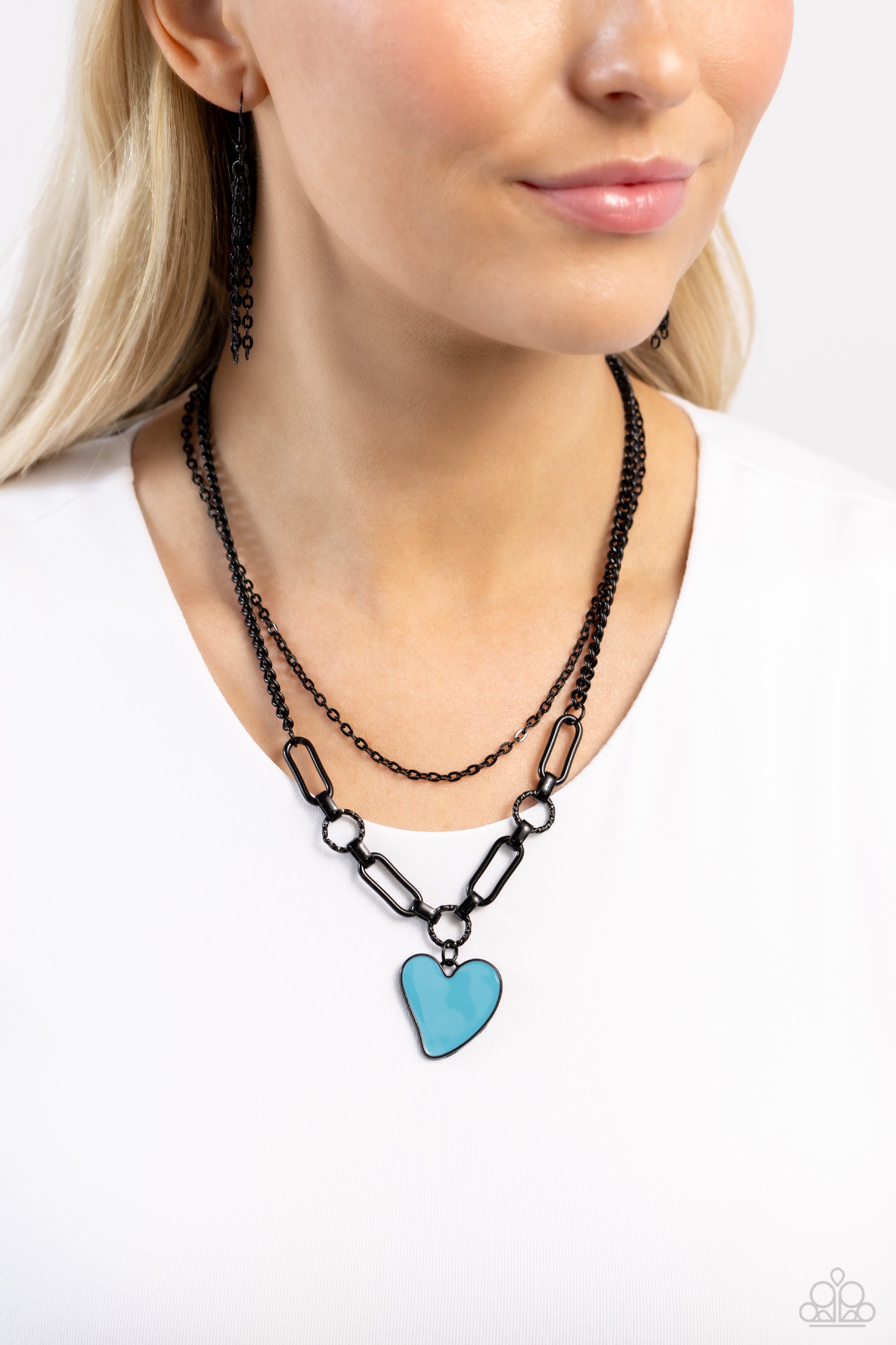 CAREFREE CONFIDENCE BLUE-NECKLACE