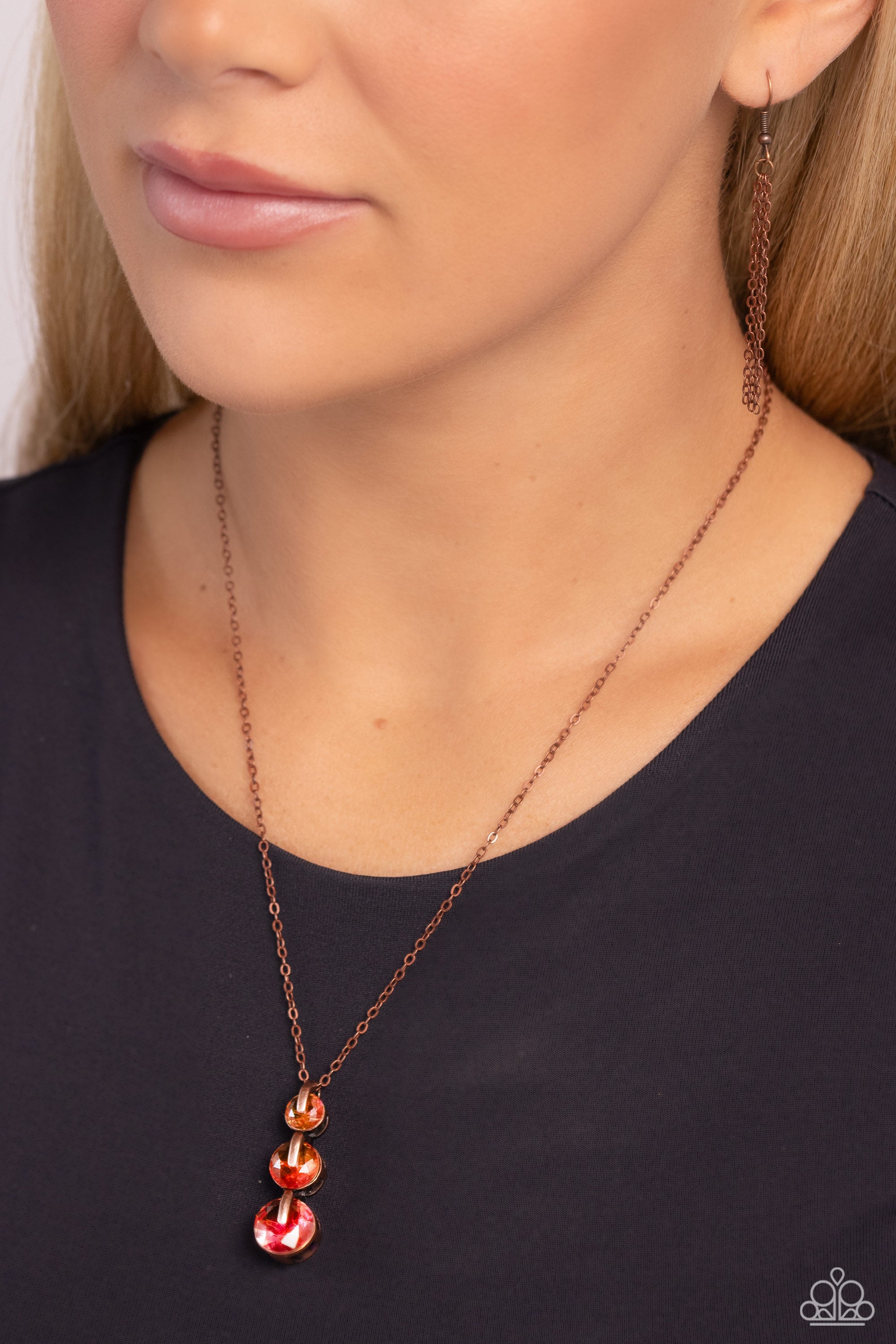 OMBRÉ OBSESSION COPPER-NECKLACE