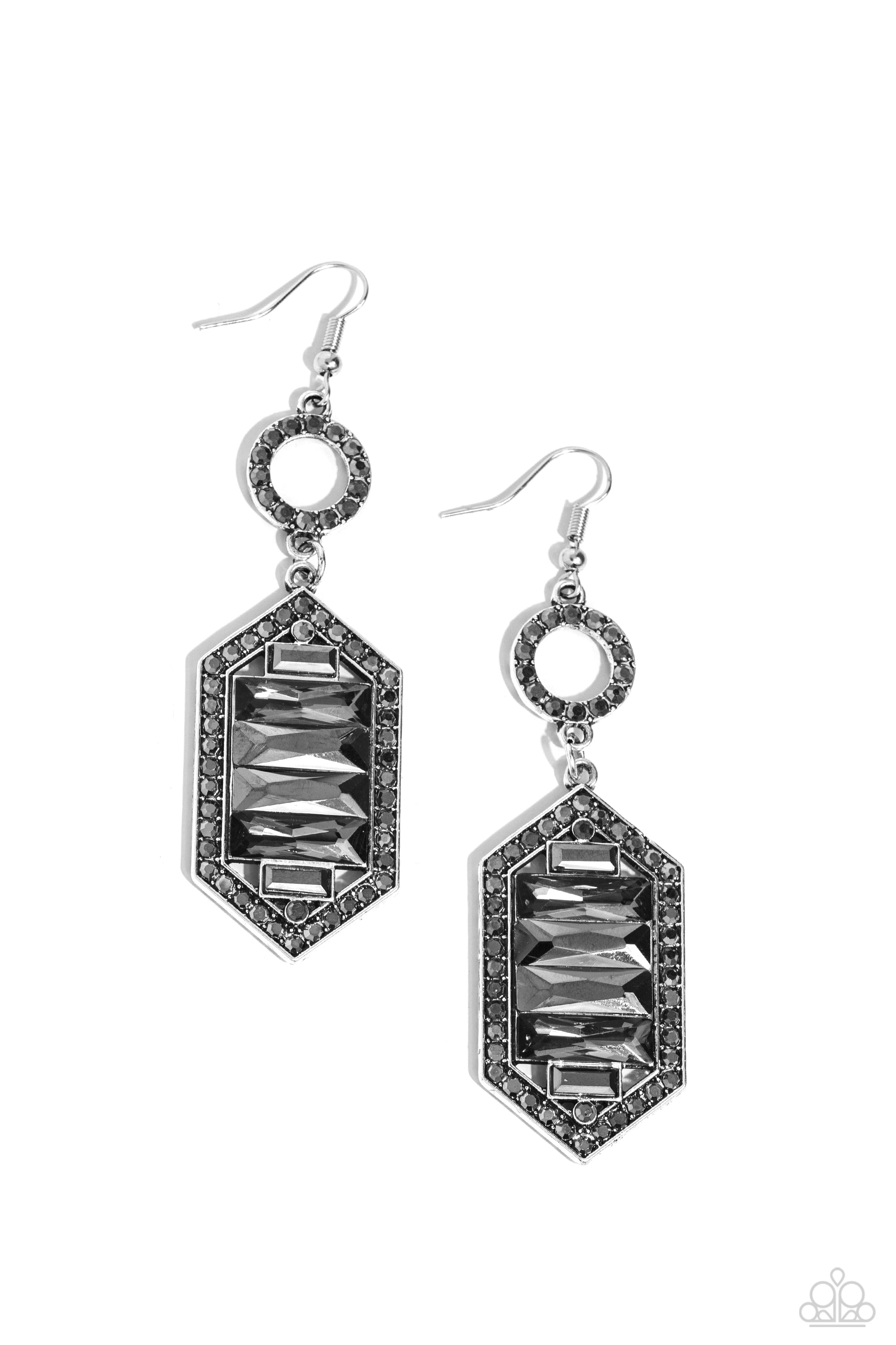 COMBUSTIBLE CRAVING SILVER-EARRINGS
