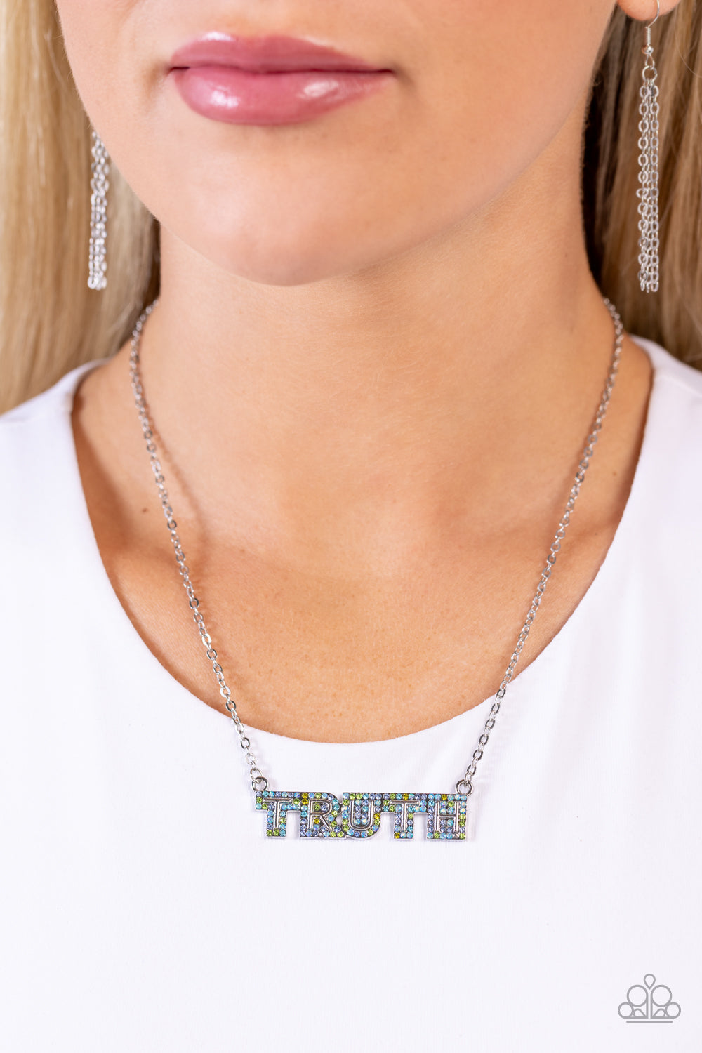 TRUTH TRINKET BLUE-NECKLACE