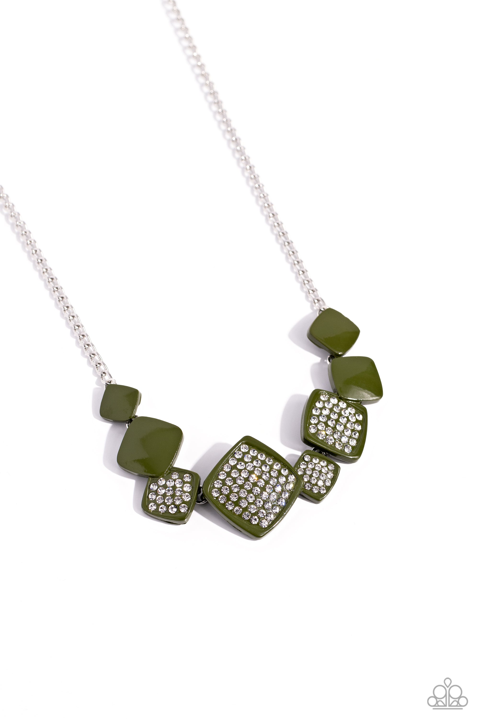 TWINKLING TABLES GREEN-NECKLACE