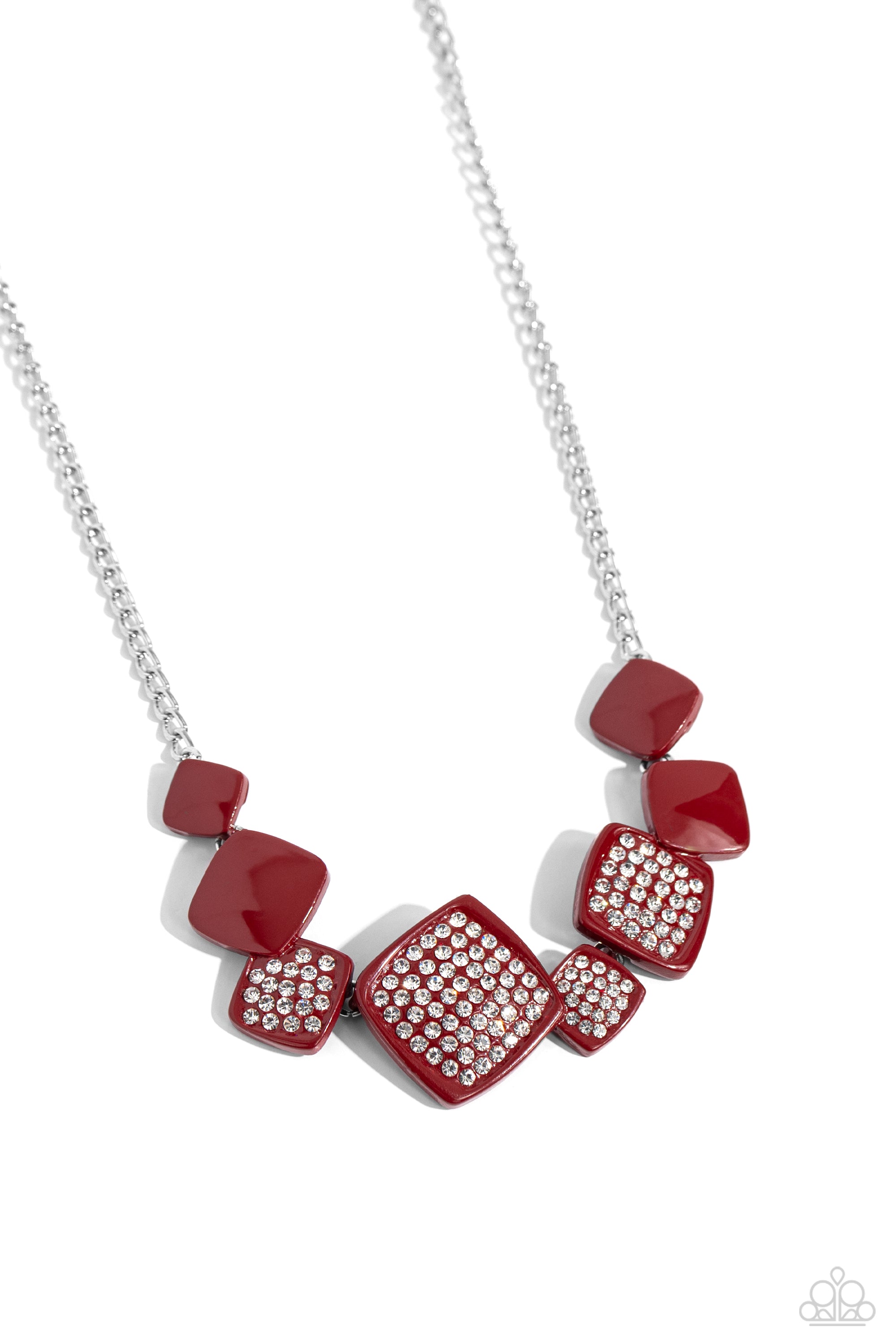 TWINKLING TABLES RED-NECKLACE