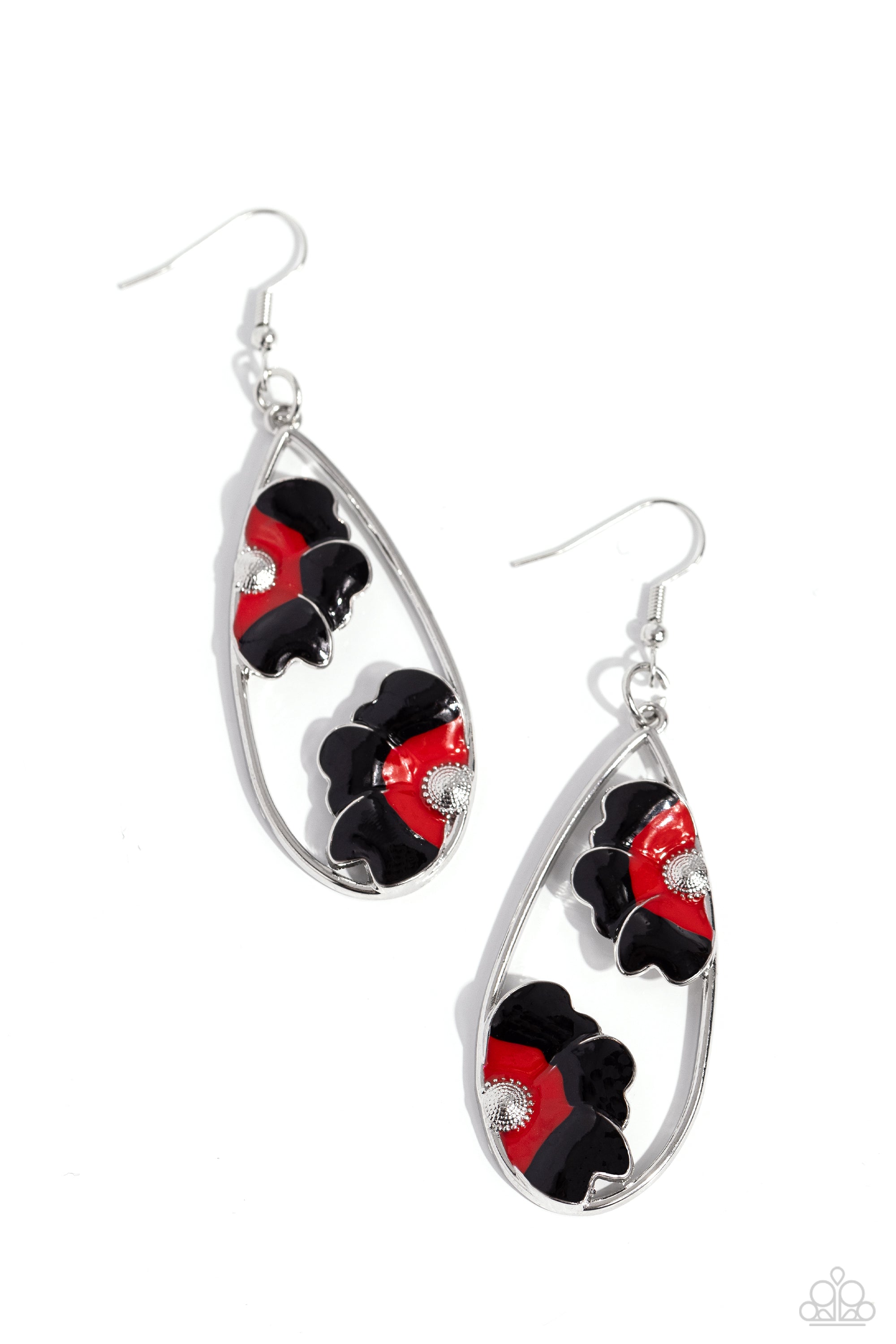 AIRILY ABLOOM BLACK-EARRINGS