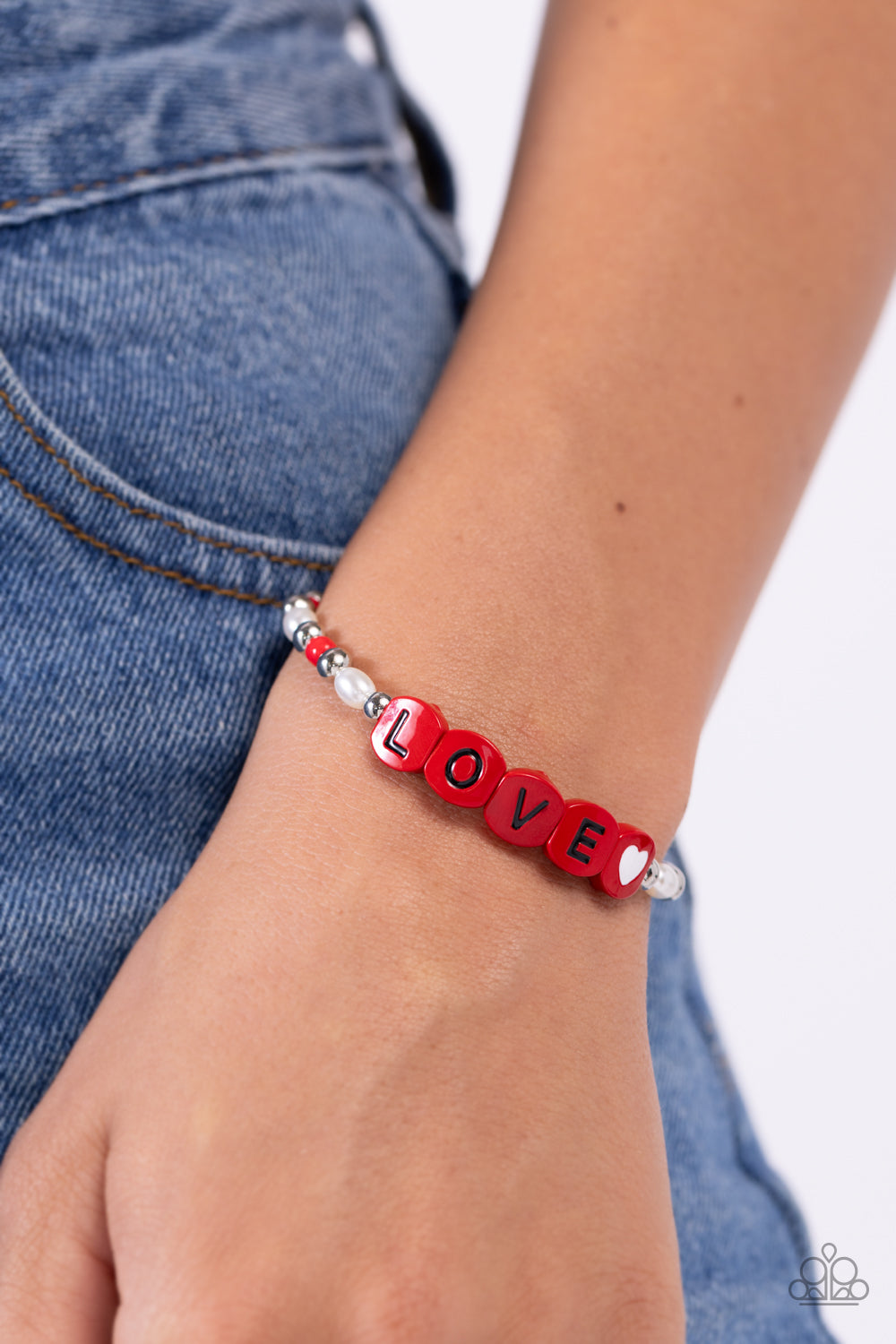 LOVE LANGUAGE RED-BRACELET