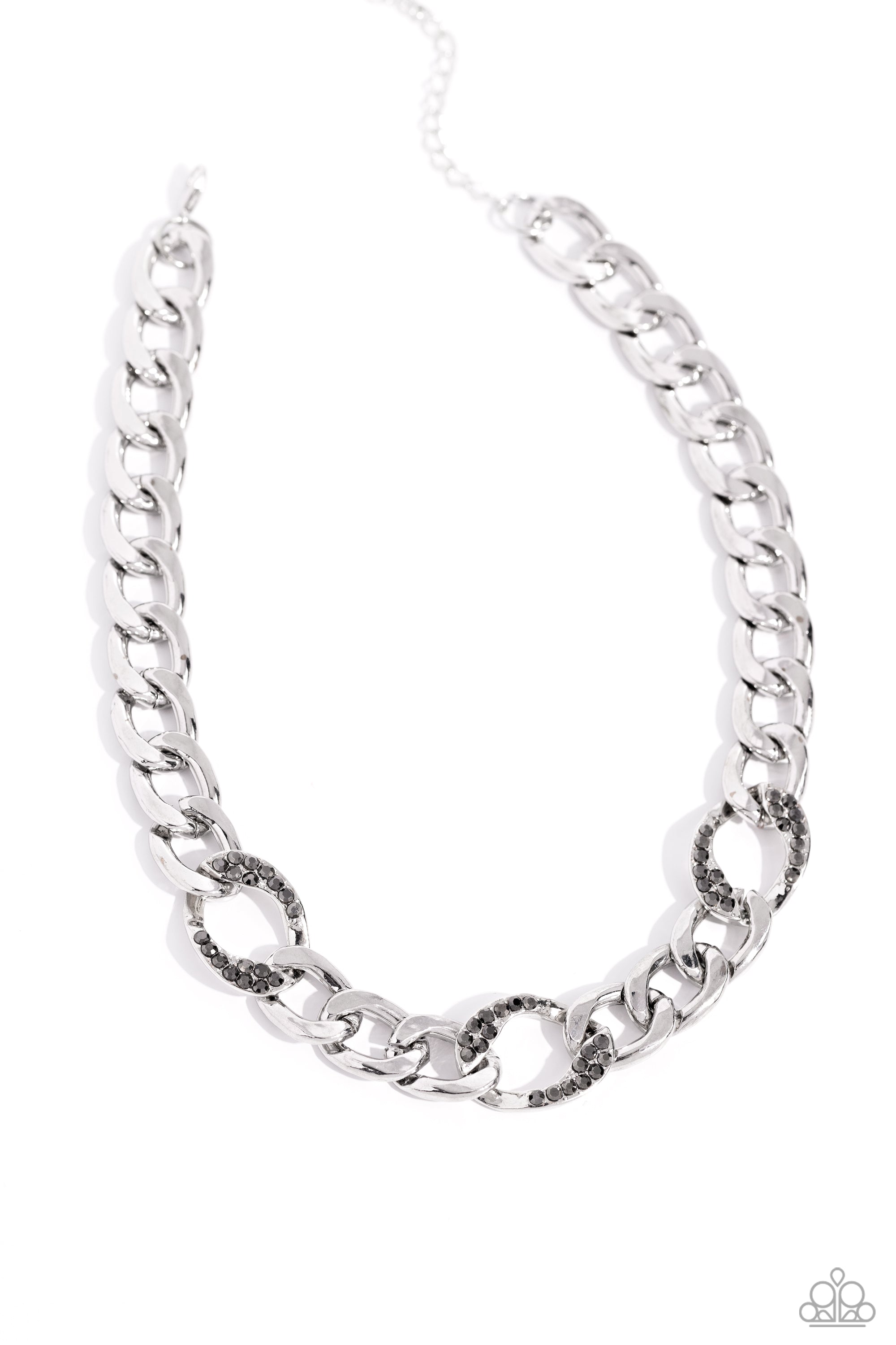 GLEAMING HARMONY SILVER-NECKLACE