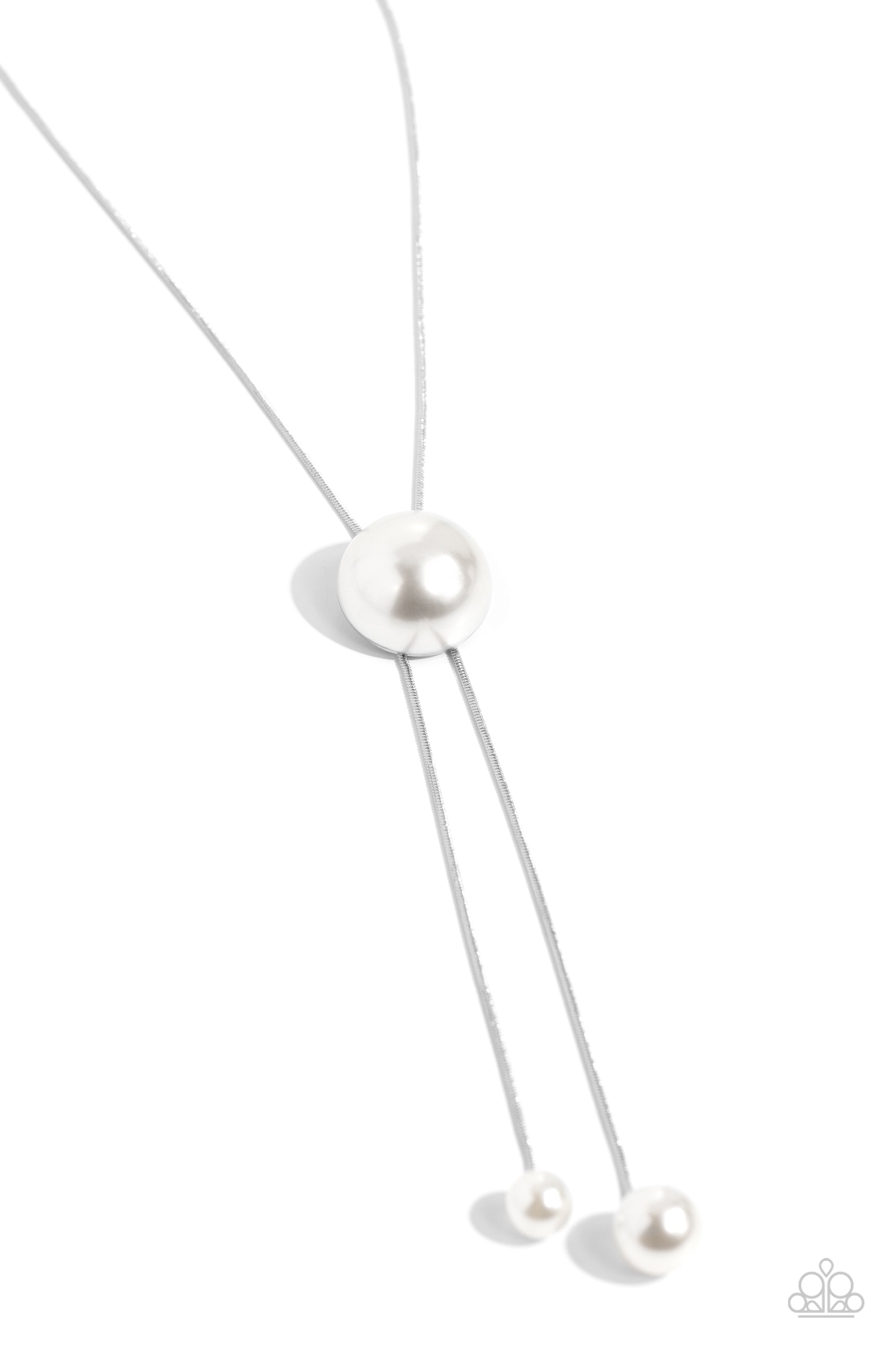 CORPORATE COUTURE WHITE-NECKLACE