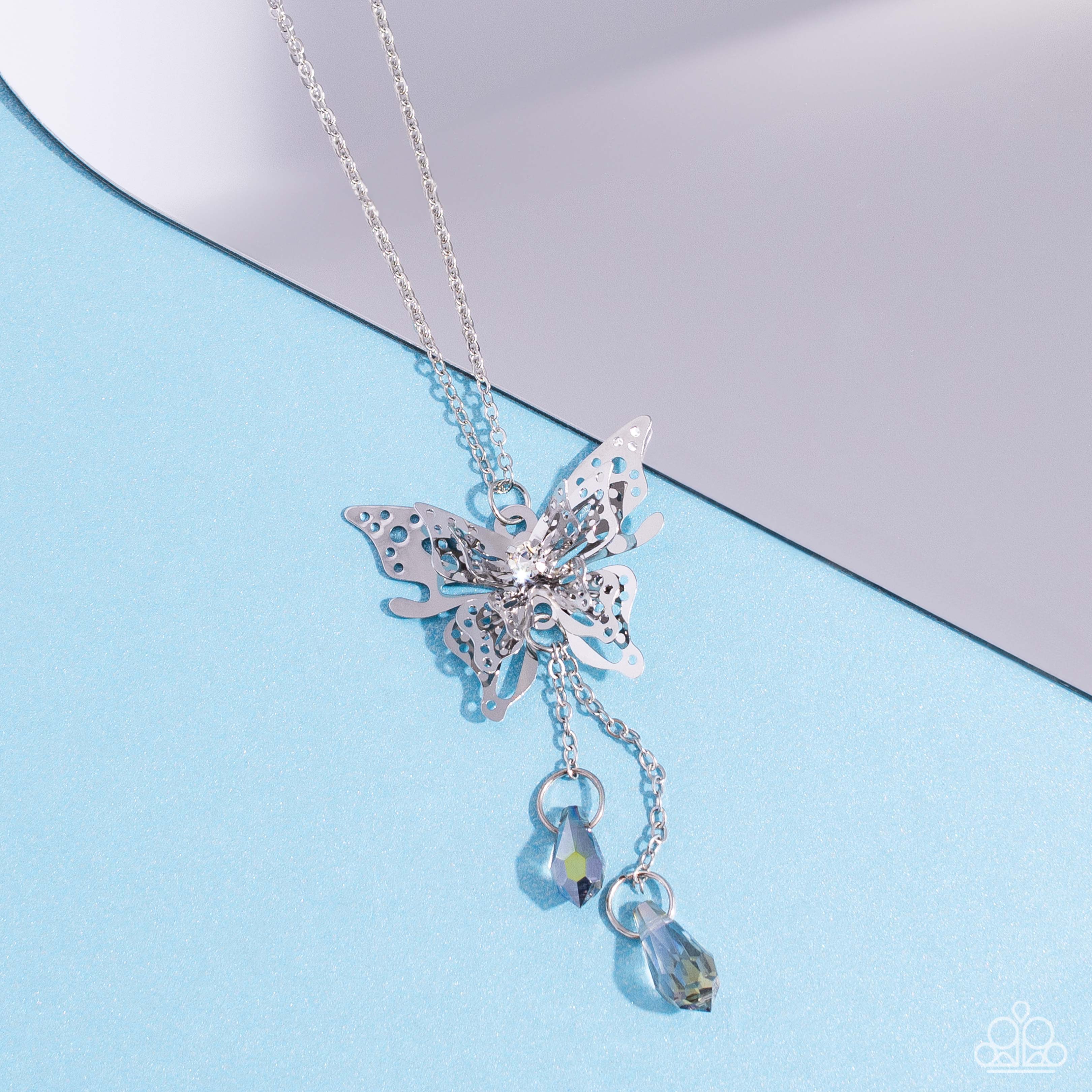 ENCHANTED WINGS SILVER-NECKLACE