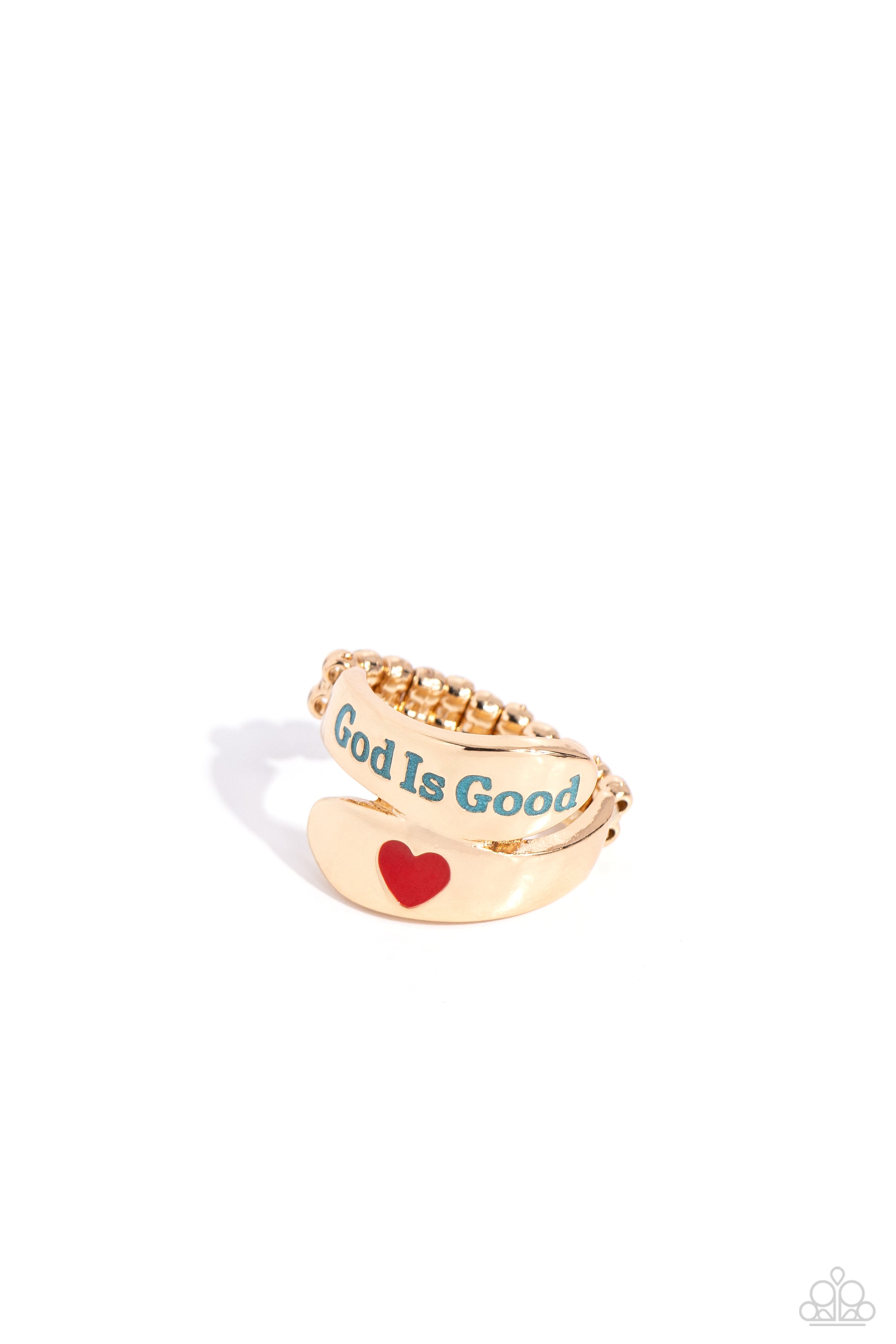 GOD IS GOOD GOLD-RING