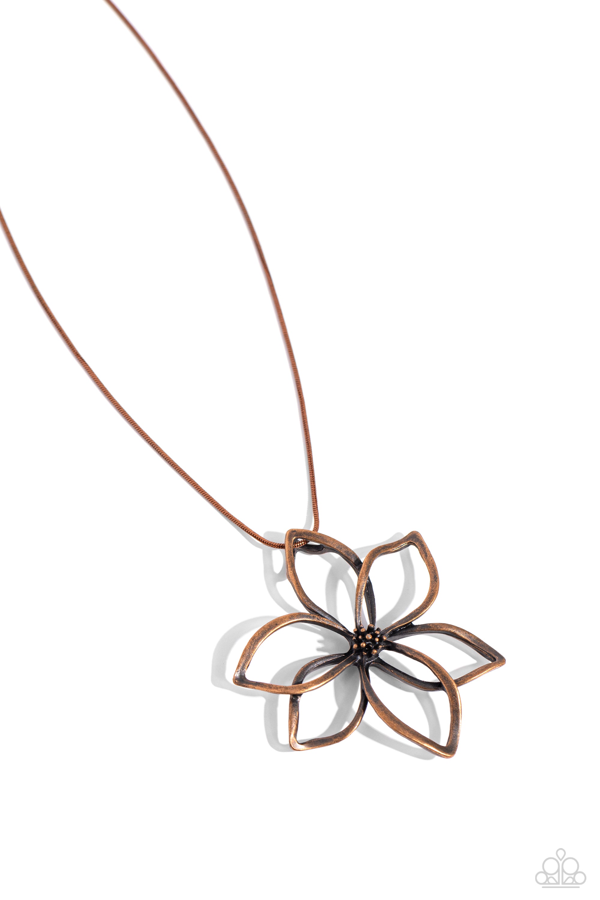 FLOWERING FAME COPPER-NECKLACE