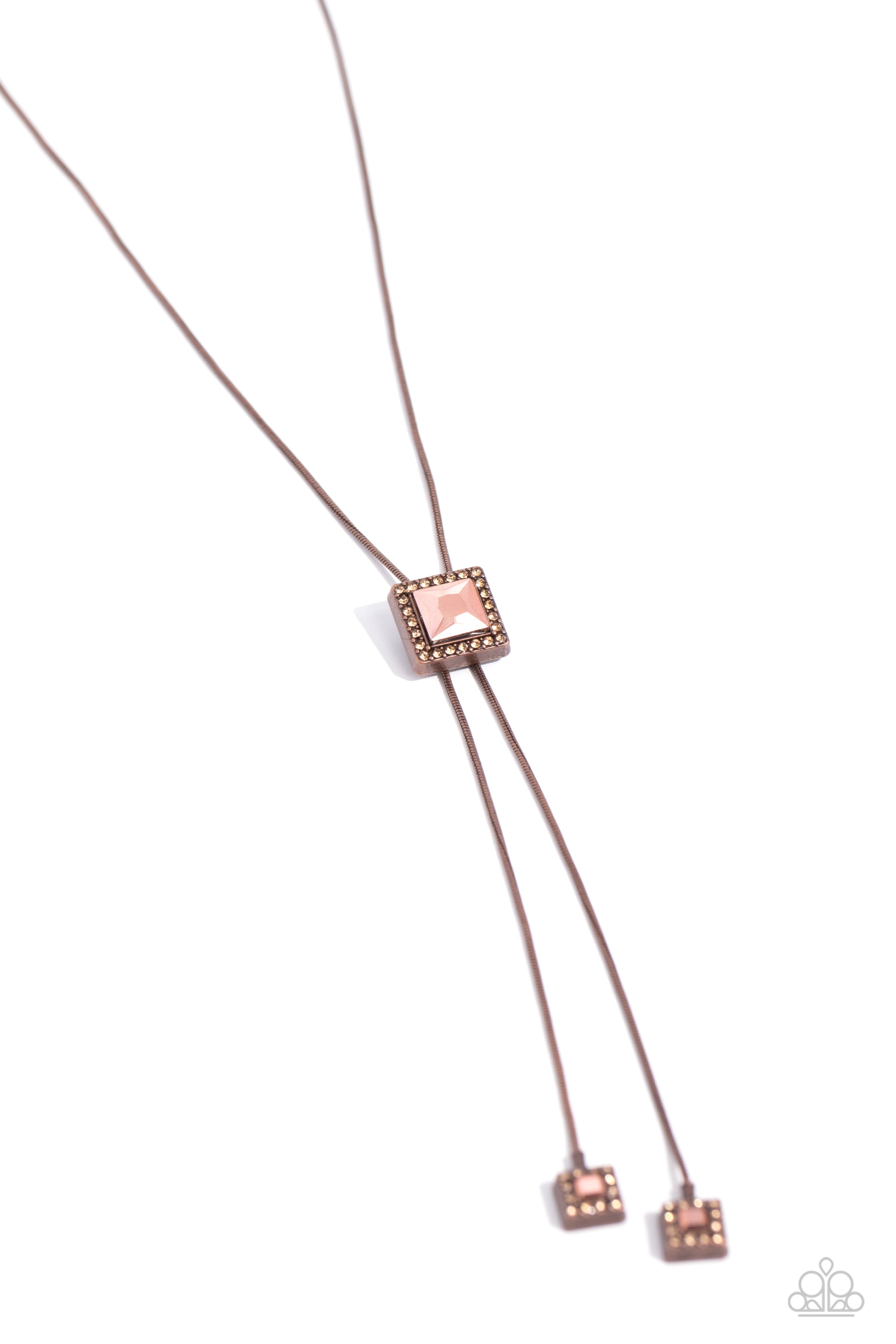 I SOLEMNLY SQUARE COPPER-NECKLACE