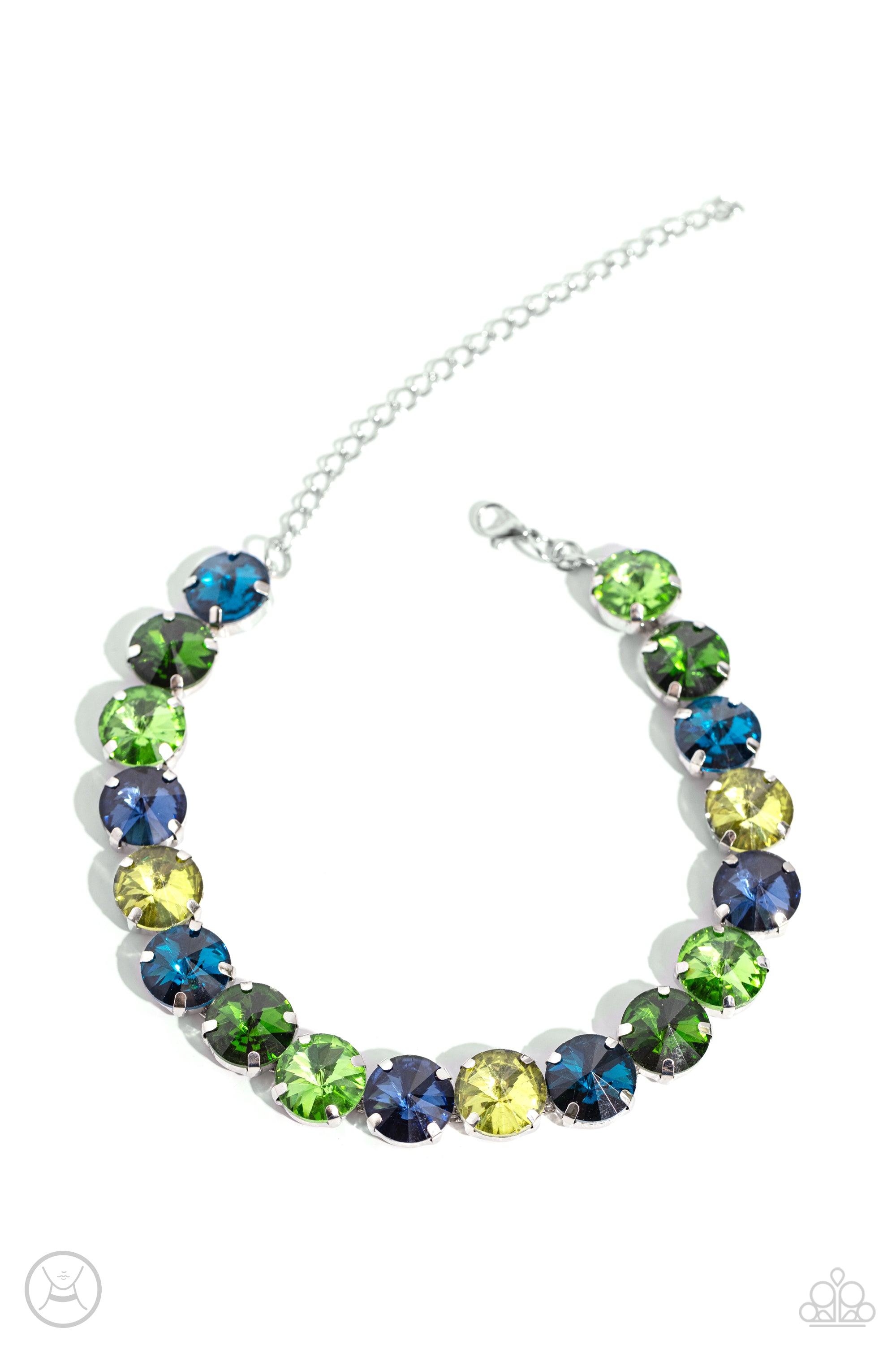 ALLURING A-LISTER GREEN-NECKLACE