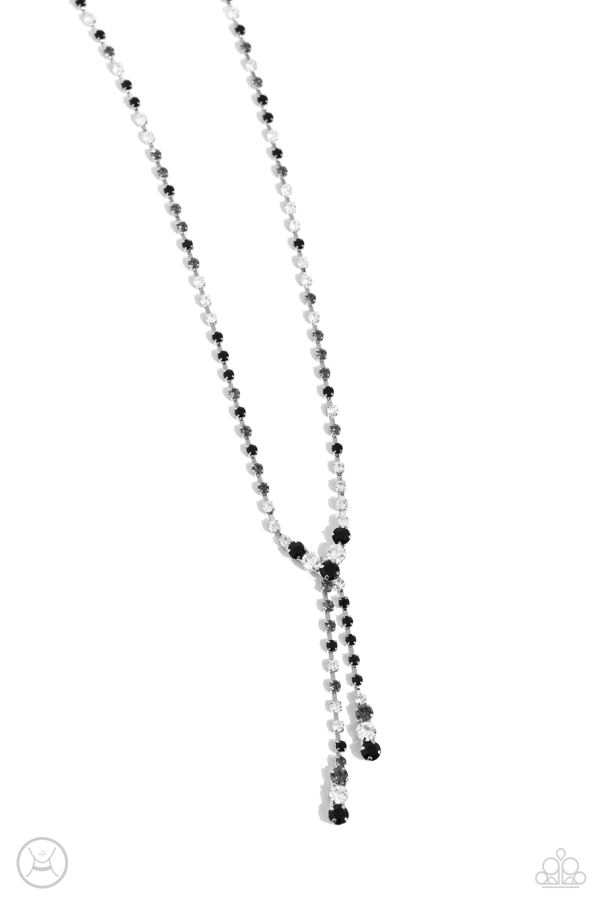 BLINDING BALANCE BLACK-NECKLACE