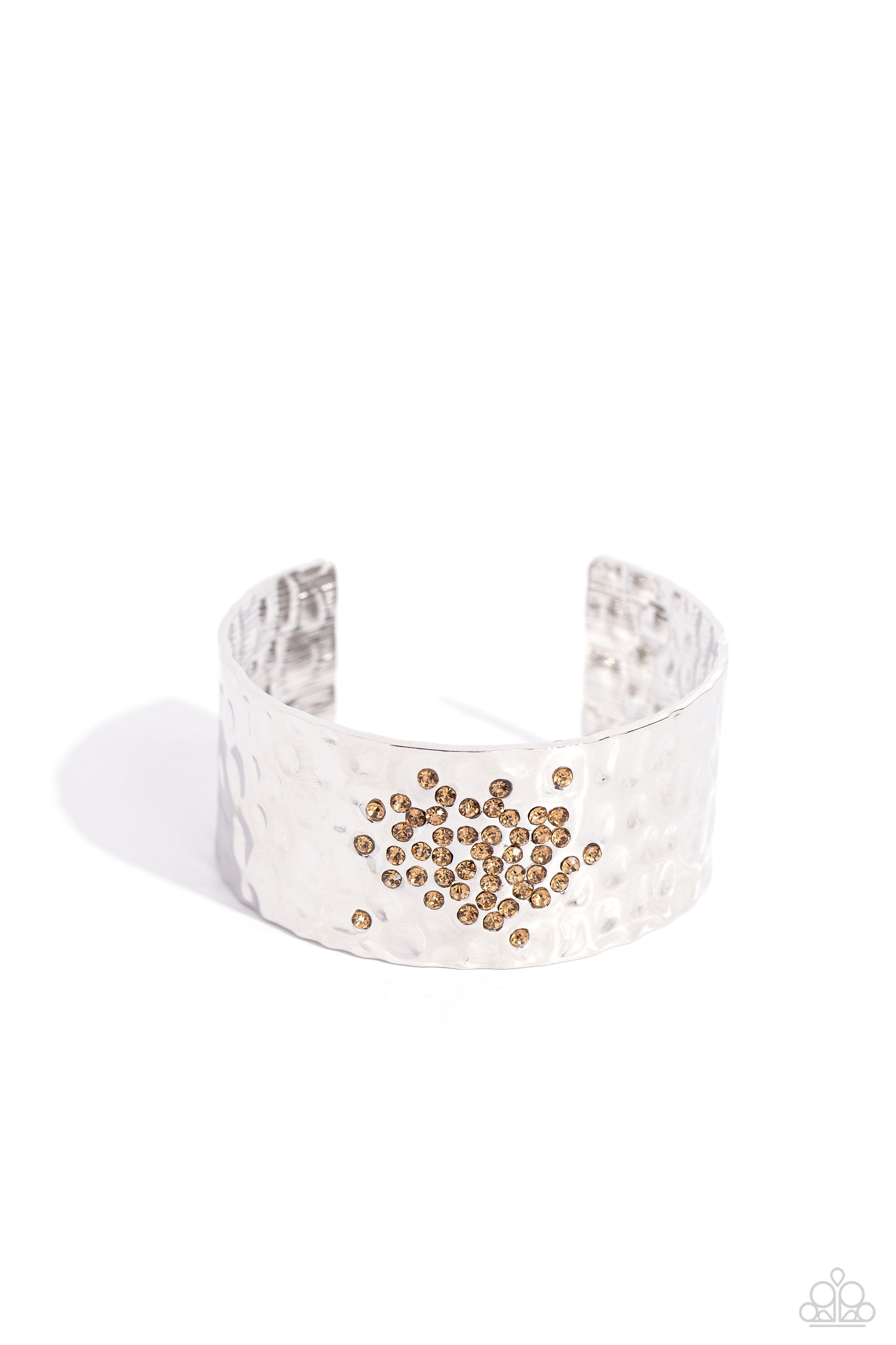 SPECKLED SPARKLE BROWN-BRACELET