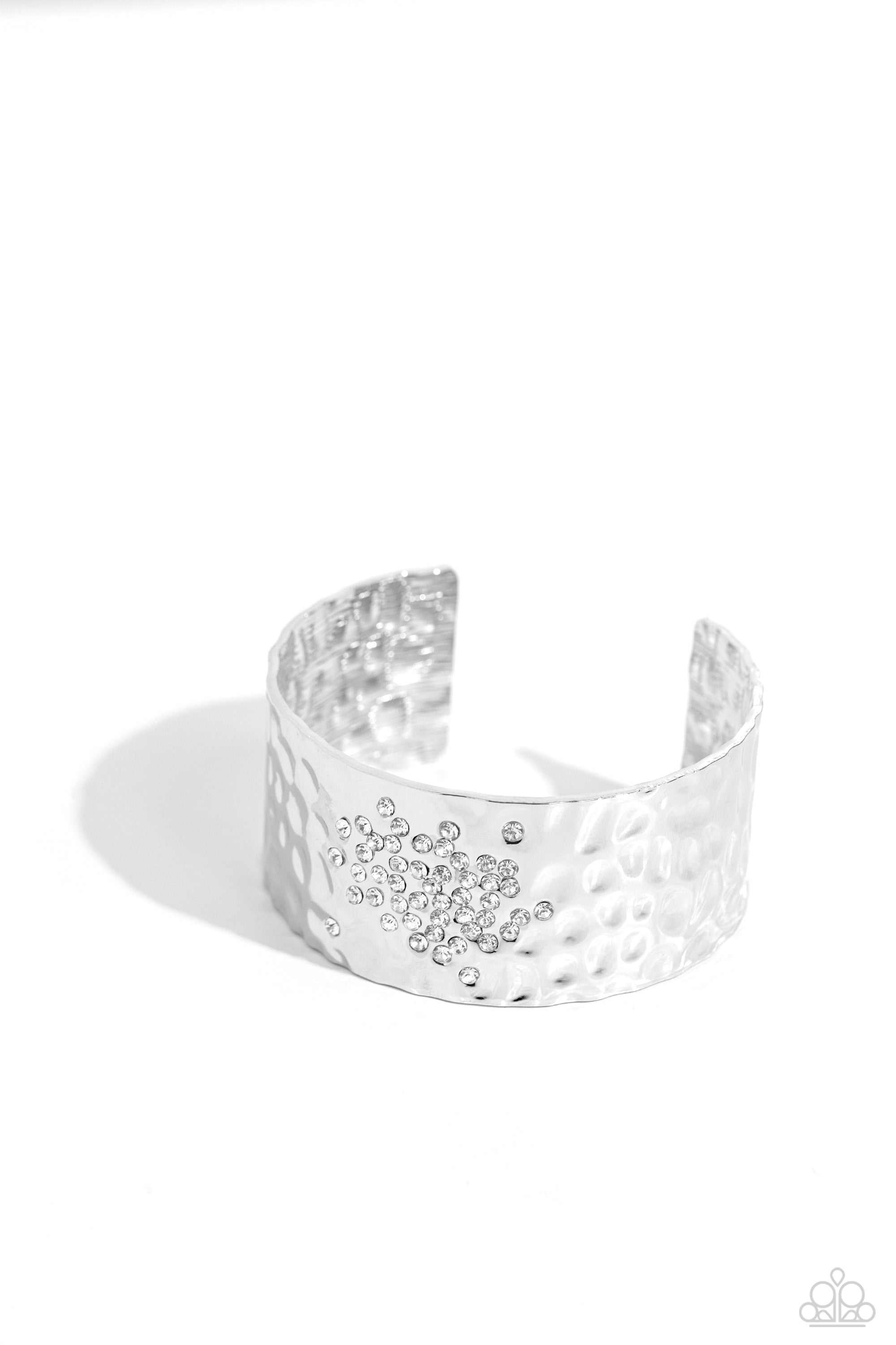 SPECKLED SPARKLE WHITE-BRACELET