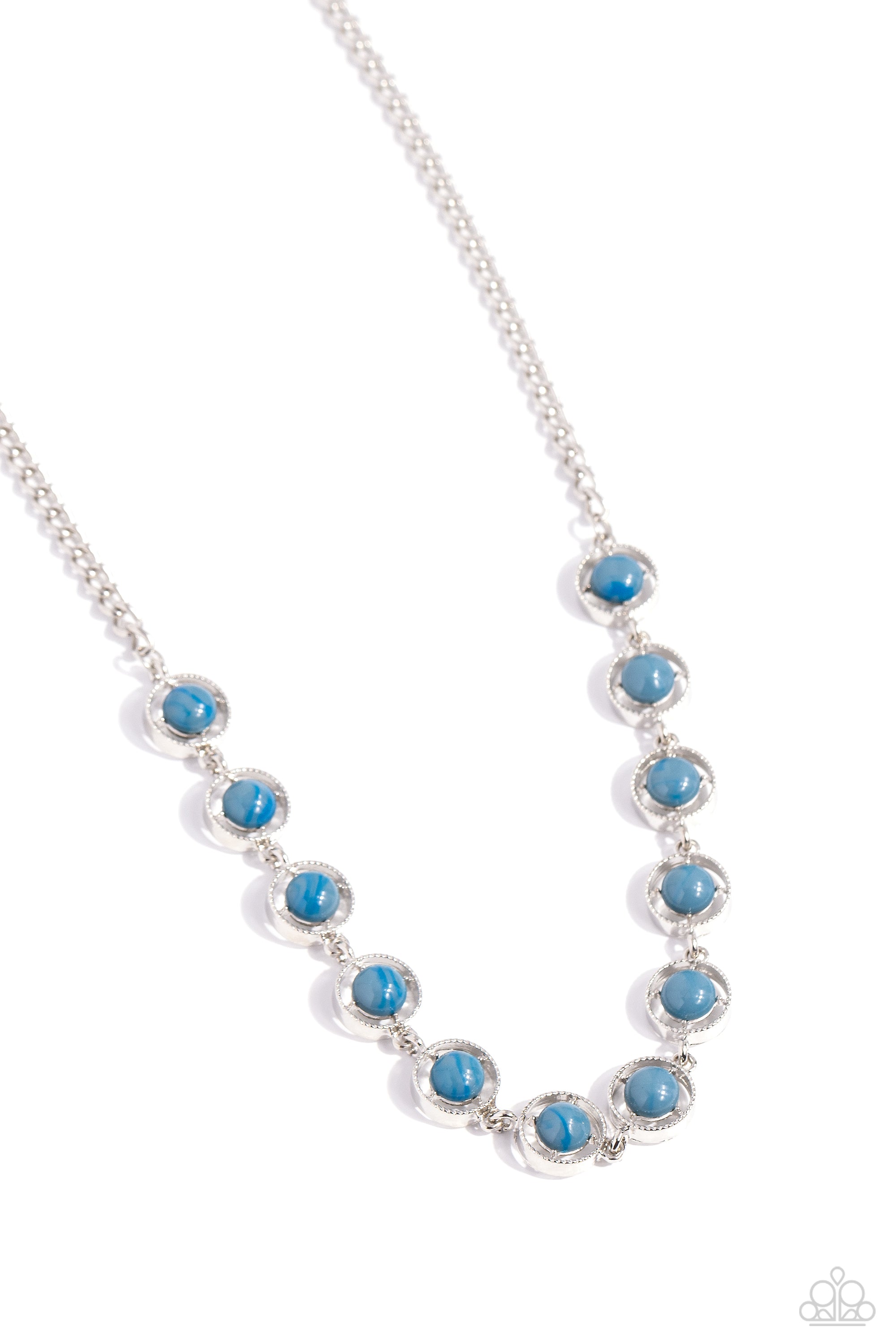 GOING GLOBAL BLUE-NECKLACE