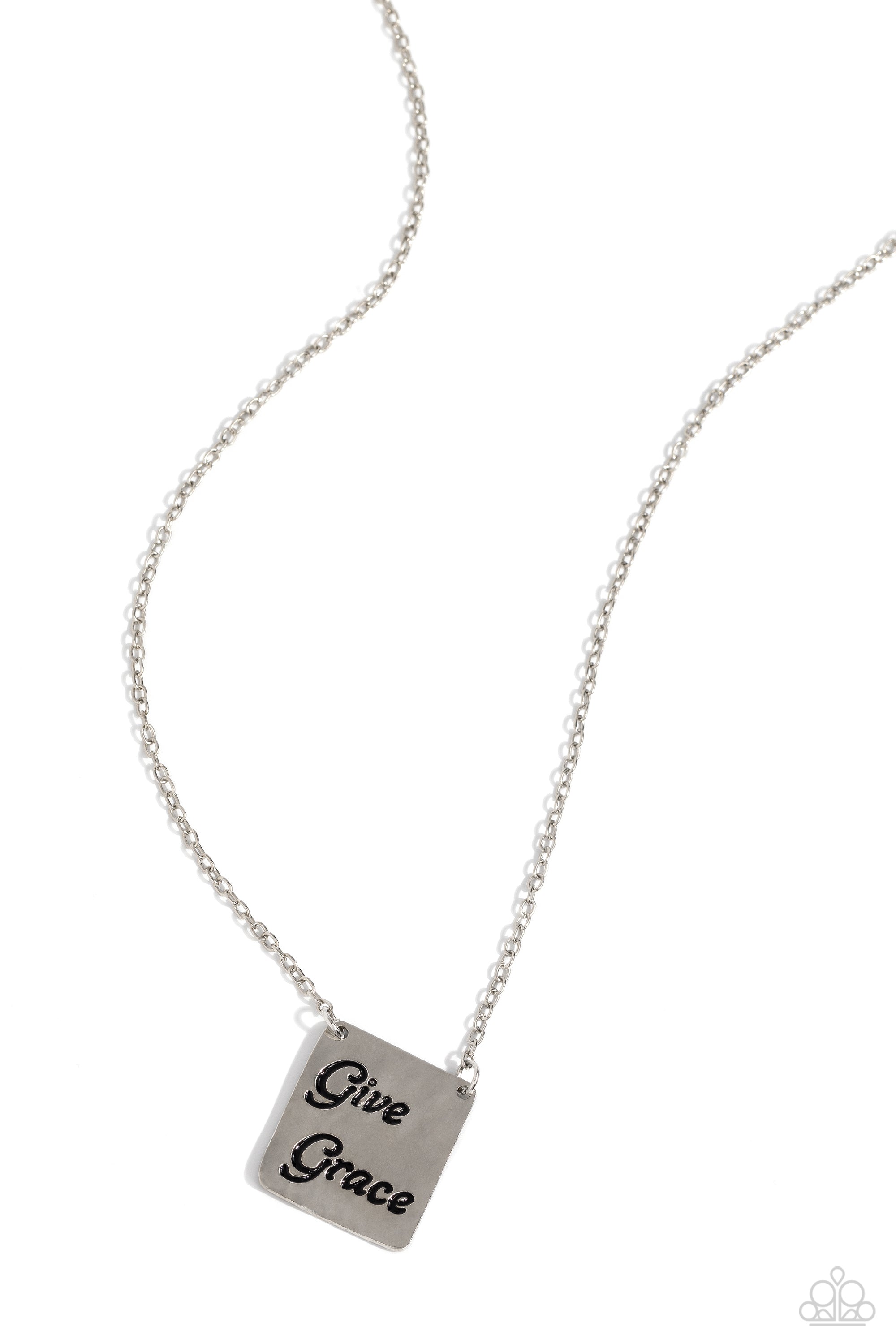 GIVE GRACE SILVER-NECKLACE