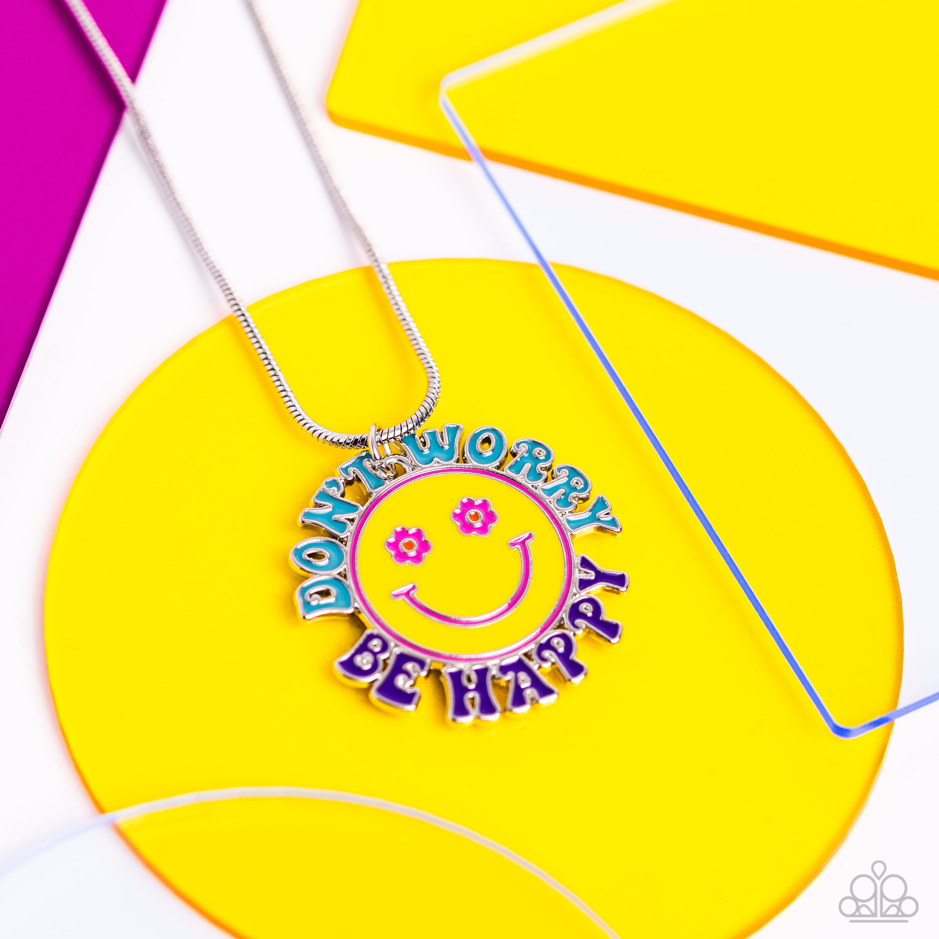 DONT WORRY, STAY HAPPY MULTI-NECKLACE