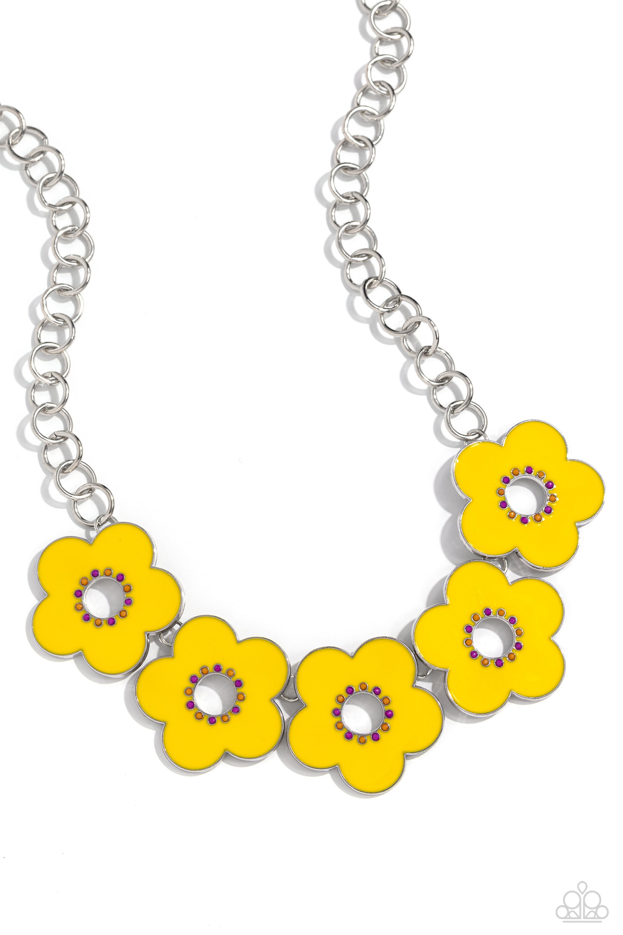 CARTOON COUTURE YELLOW-NECKLACE