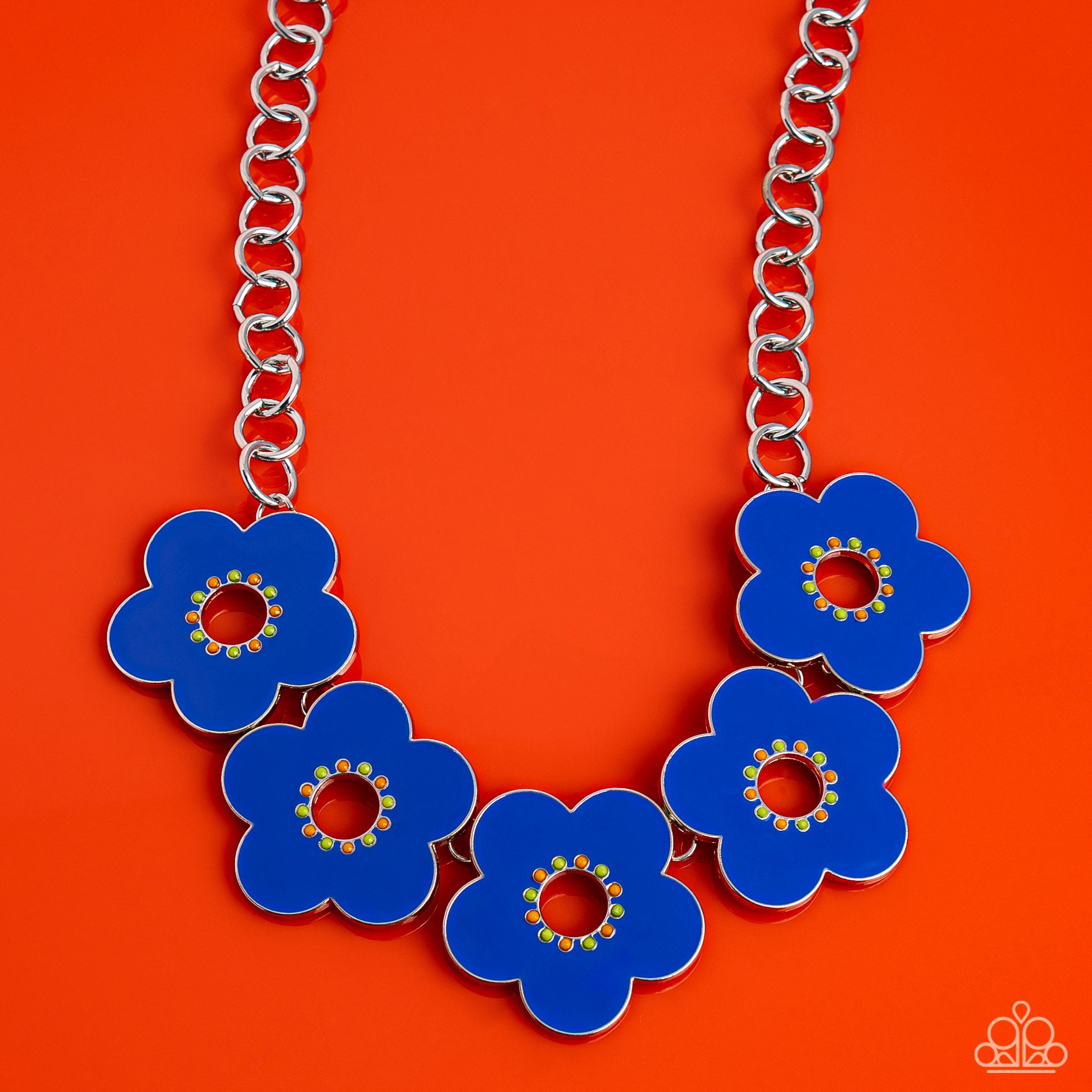 CARTOON COUTURE BLUE-NECKLACE