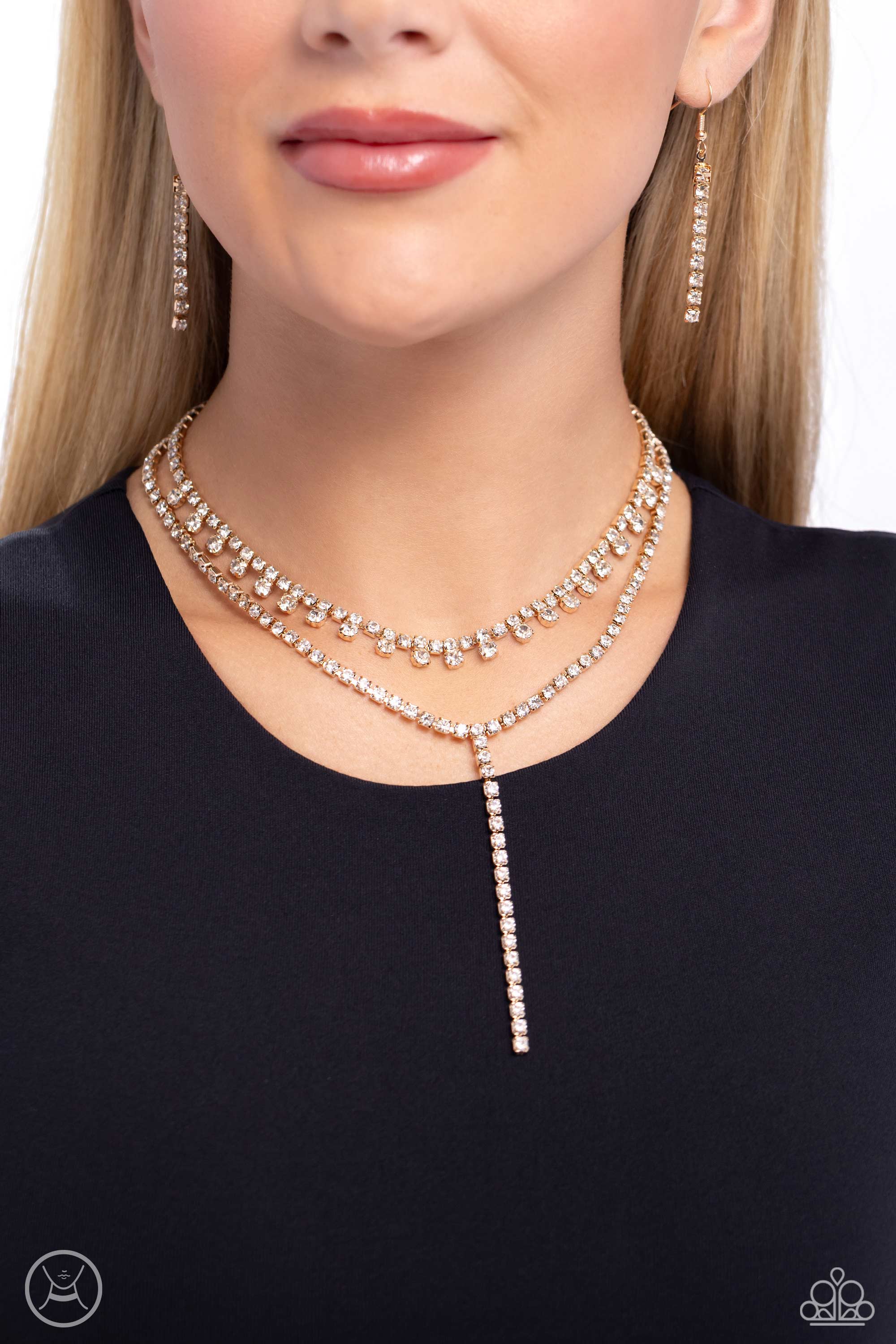 CHAMPAGNE NIGHT GOLD-NECKLACE