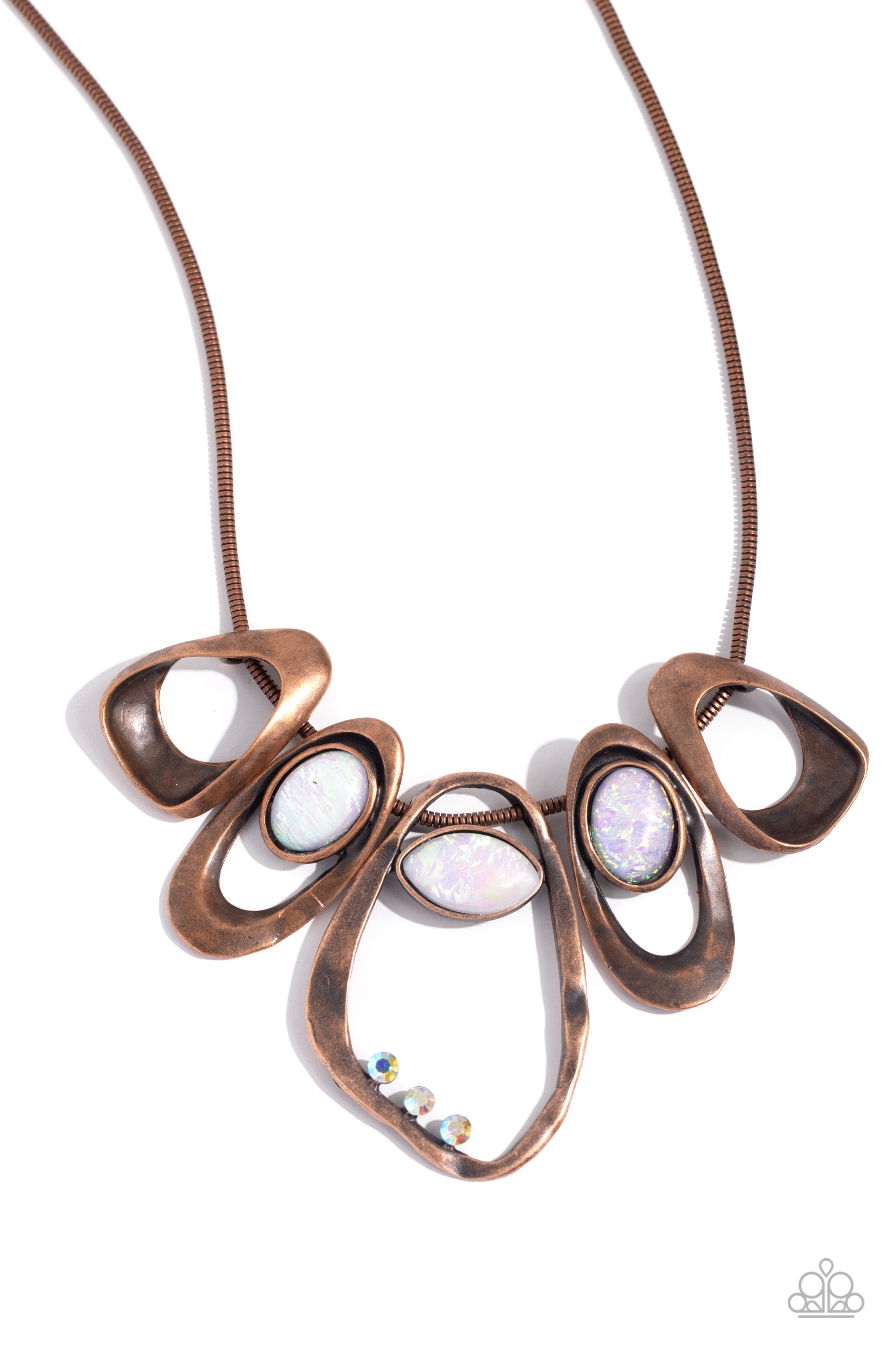 GLEAMING GALA COPPER-NECKLACE