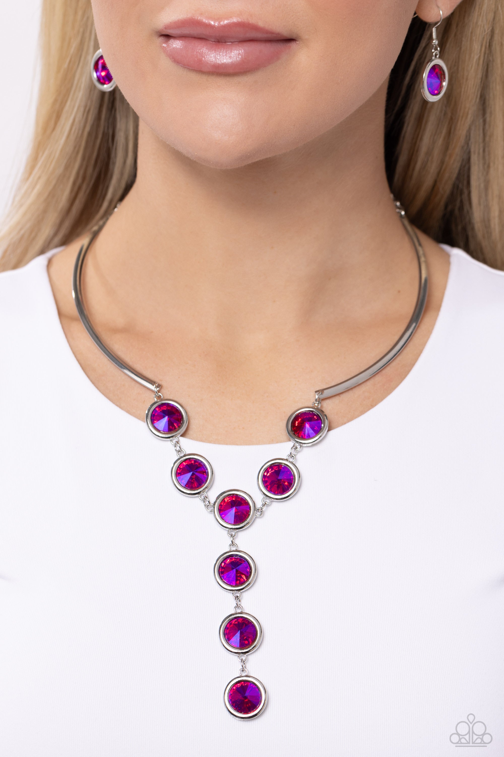 CHEERS TO CONFIDENCE PINK-NECKLACE