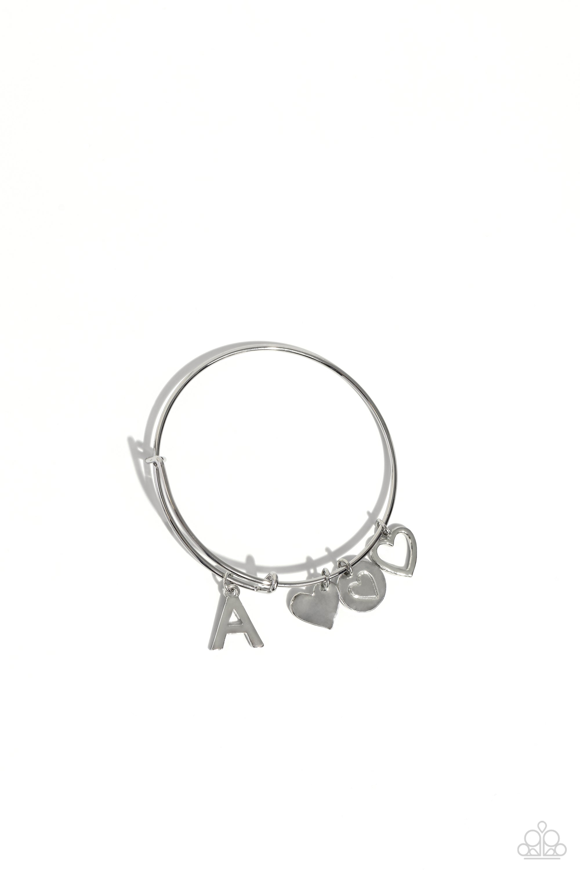 MAKING IT INITIAL SILVER A-BRACELET