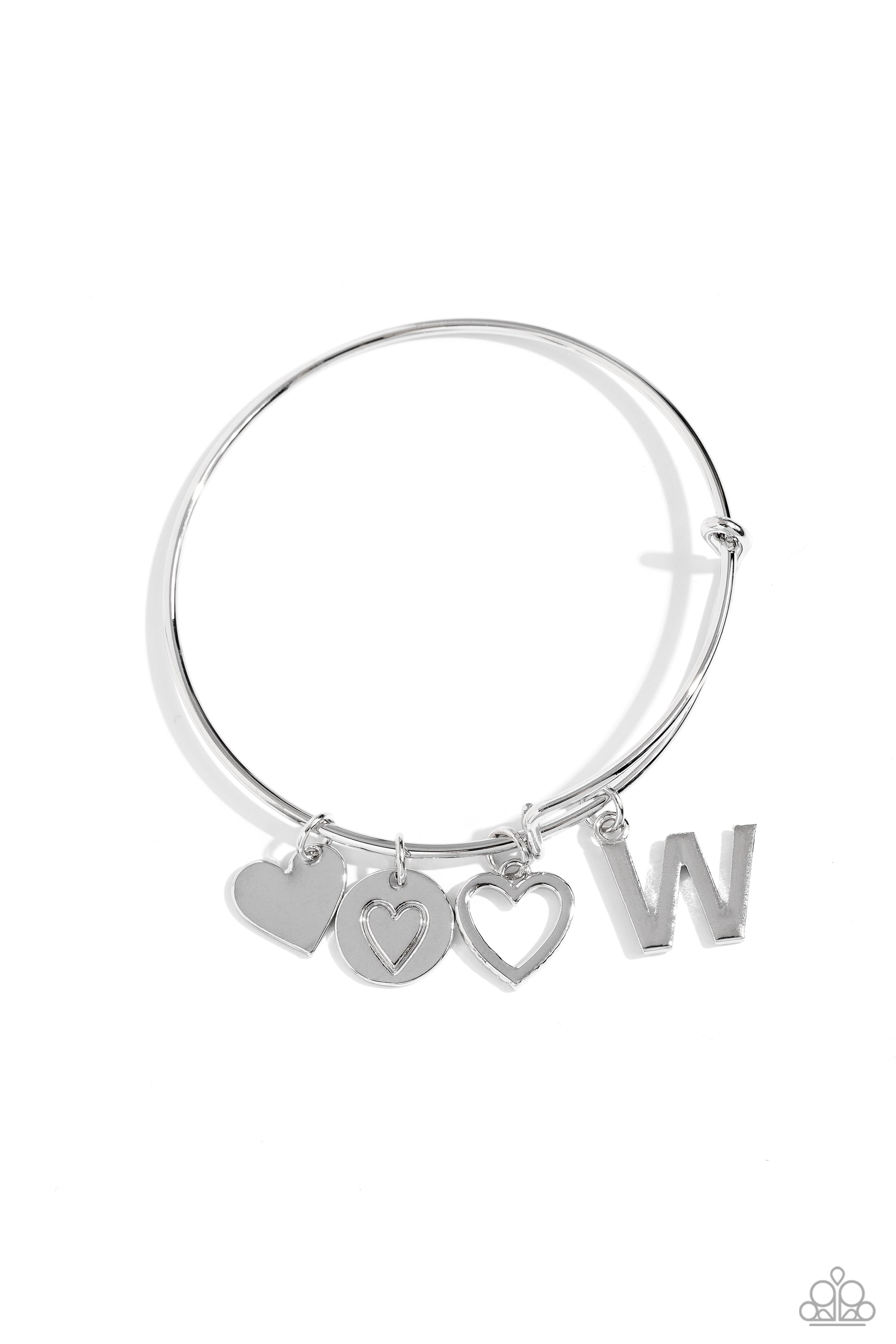 MAKING IT INITIAL SILVER W-BRACELET