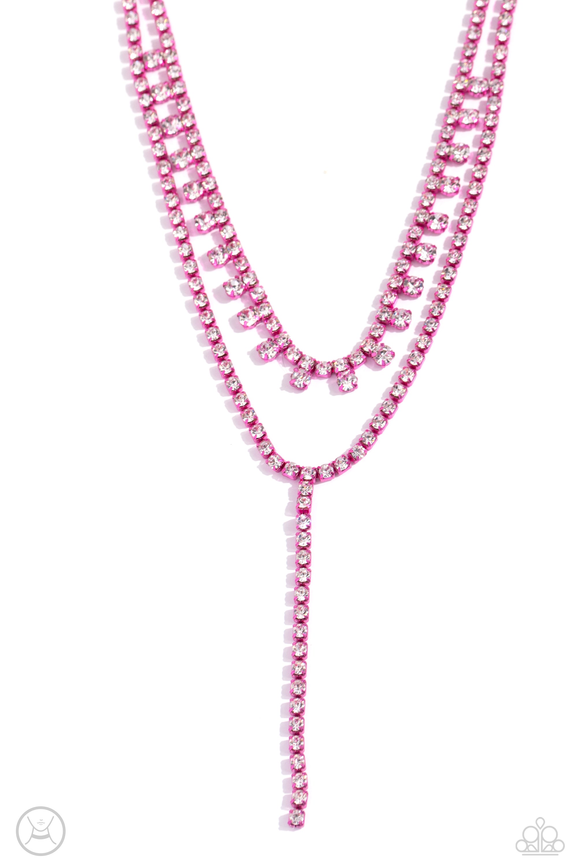 CHAMPAGNE NIGHT PINK-NECKLACE