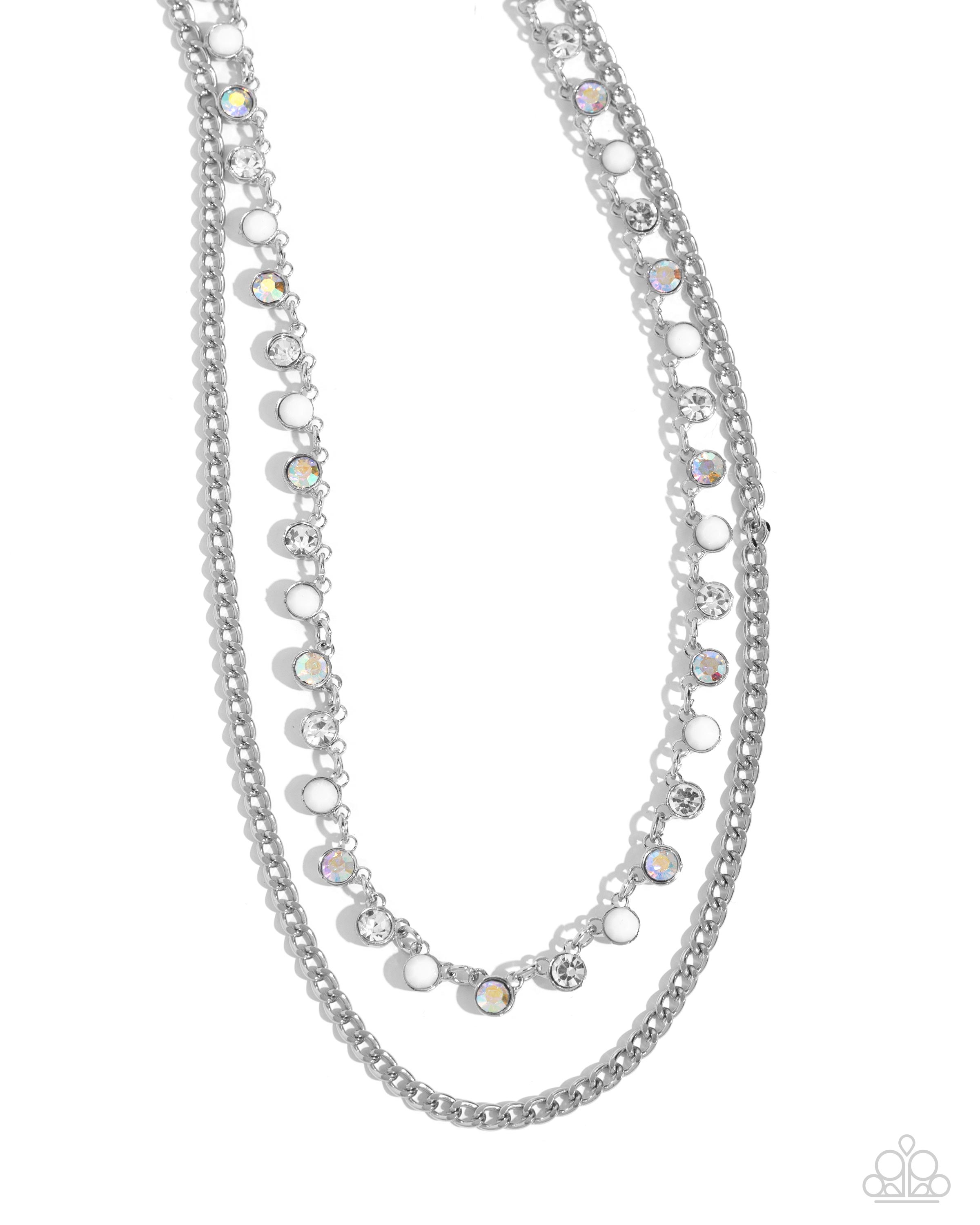 DELICATE DAME WHITE-NECKLACE