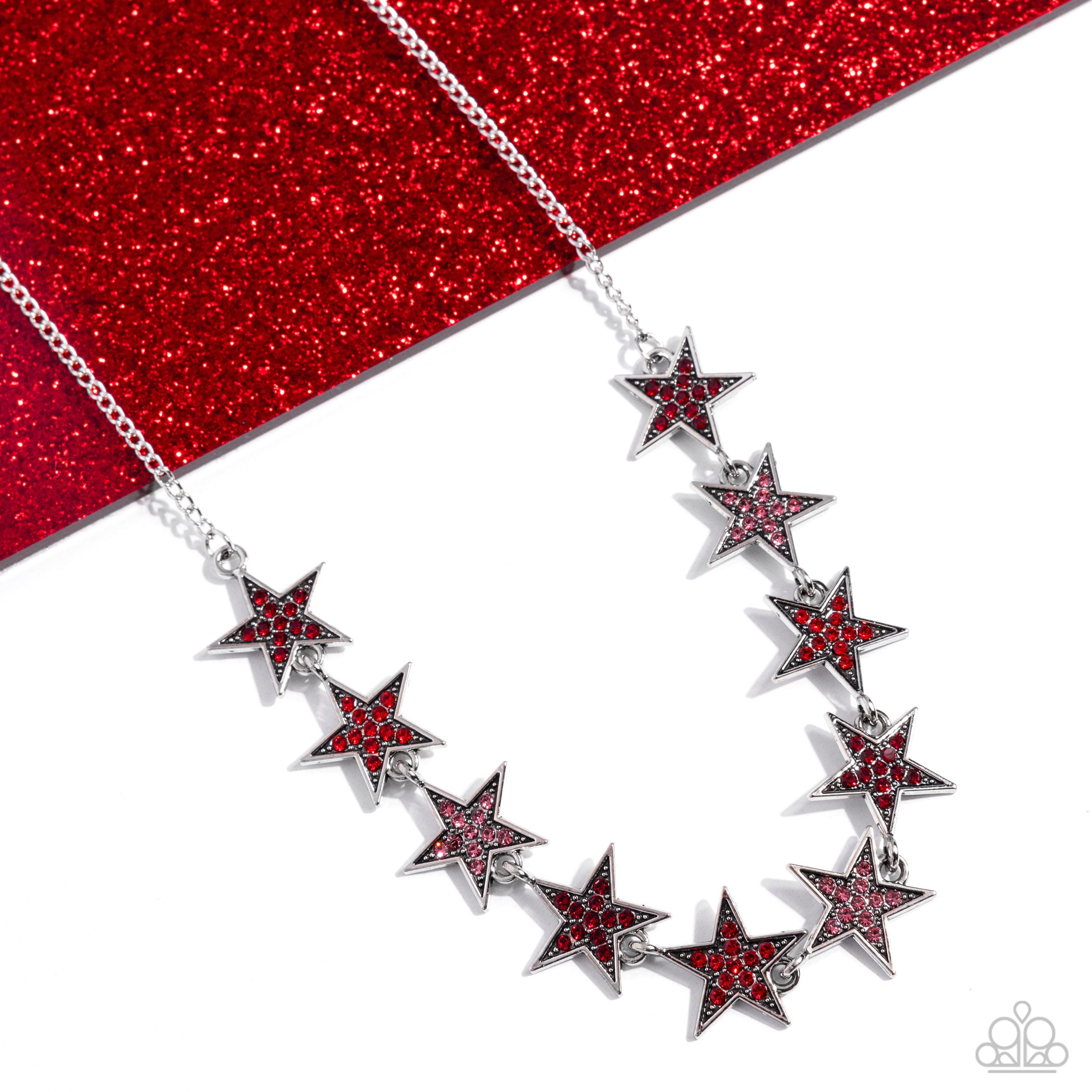 STAR QUALITY SENSATION RED-NECKLACE