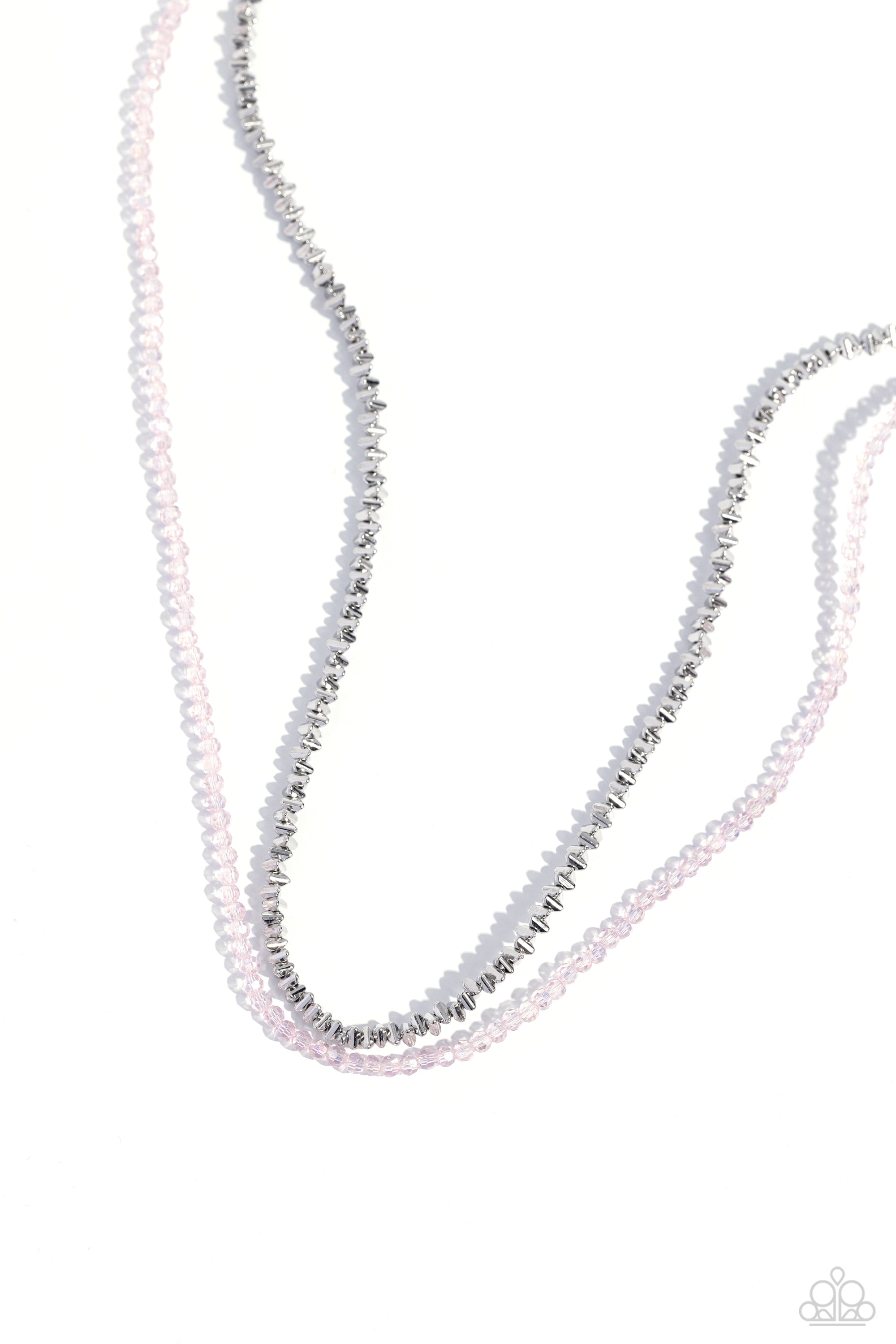 WHITE-COLLAR WEEK PINK-NECKLACE