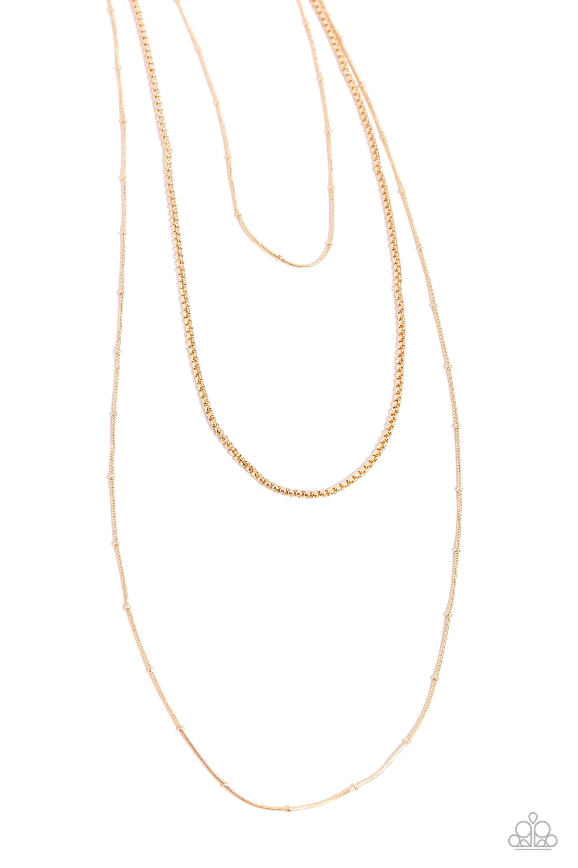 LAYER LOCKDOWN GOLD-NECKLACE