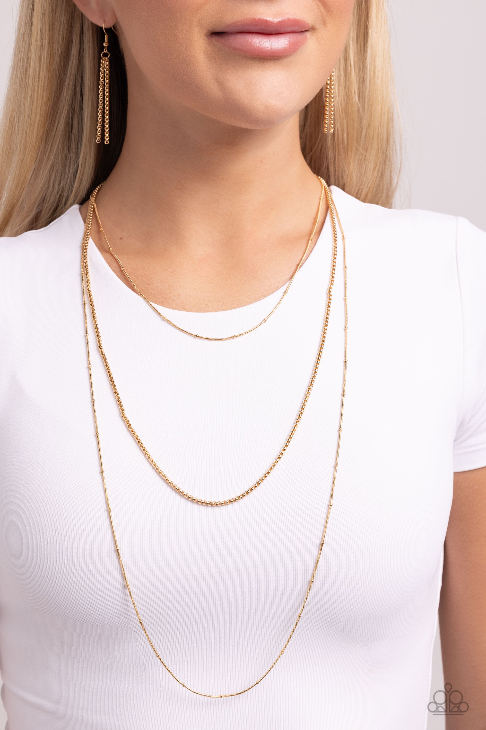 LAYER LOCKDOWN GOLD-NECKLACE