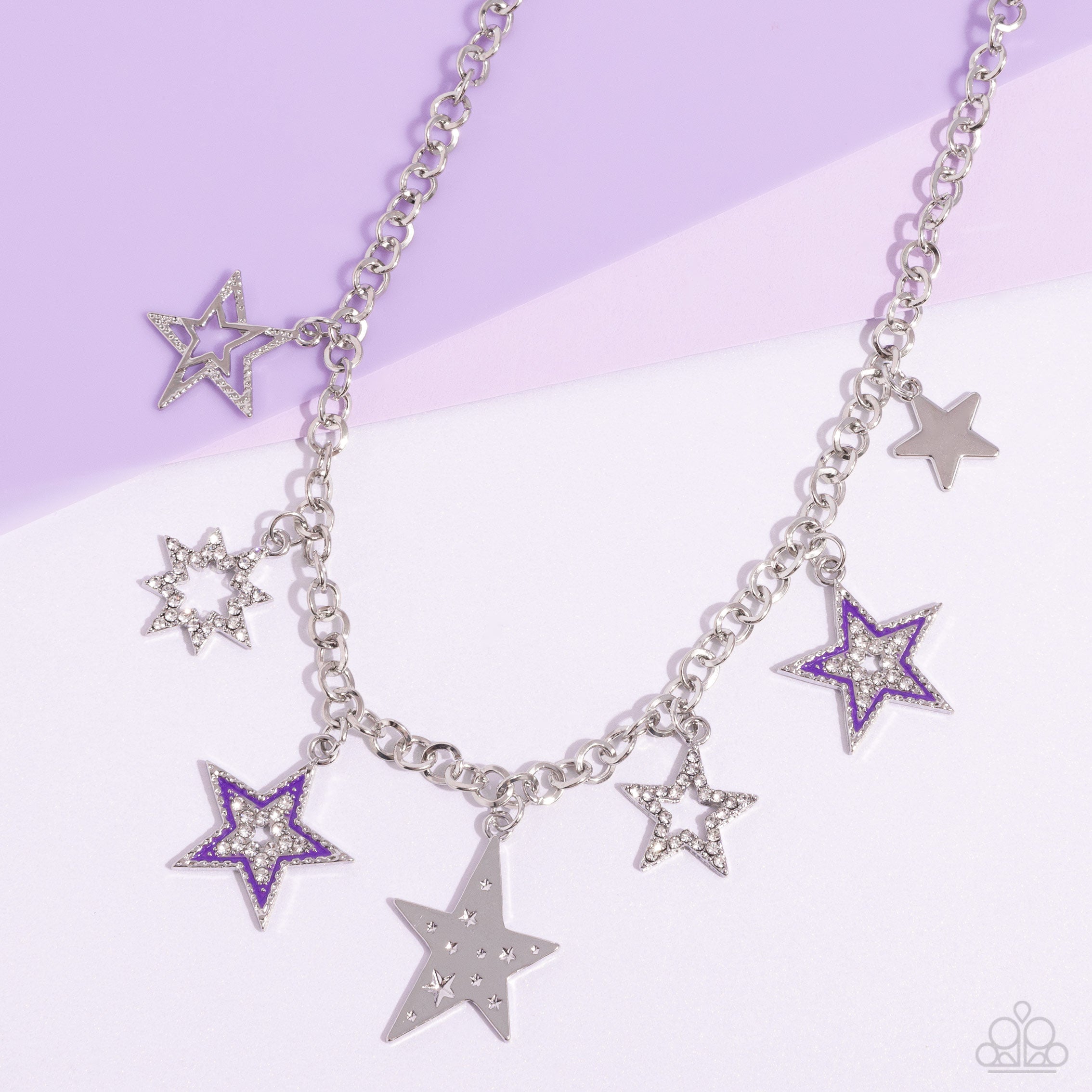 STARSTRUCK SENTIMENT PURPLE-NECKLACE