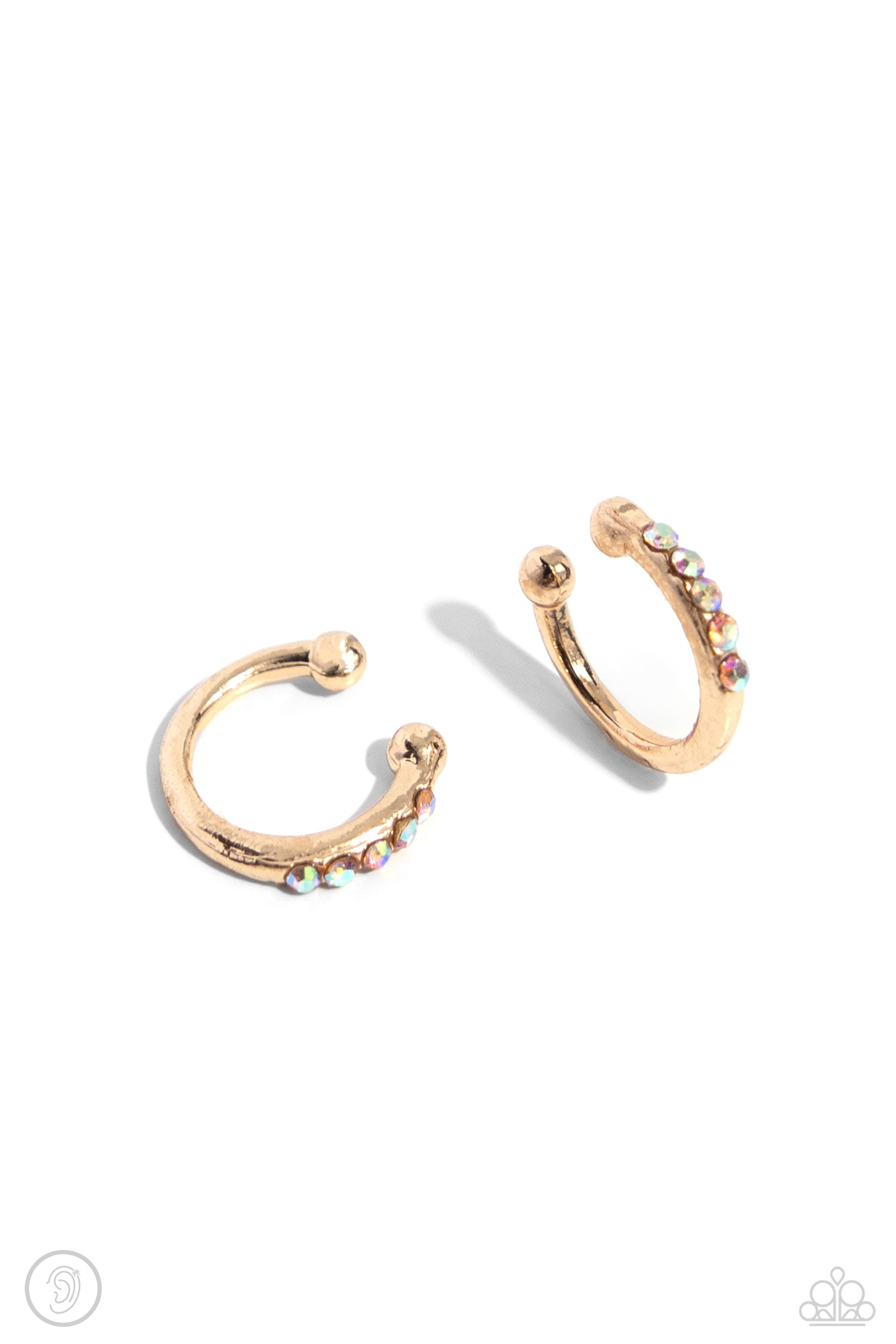 CHARMING CUFF GOLD-EARRINGS