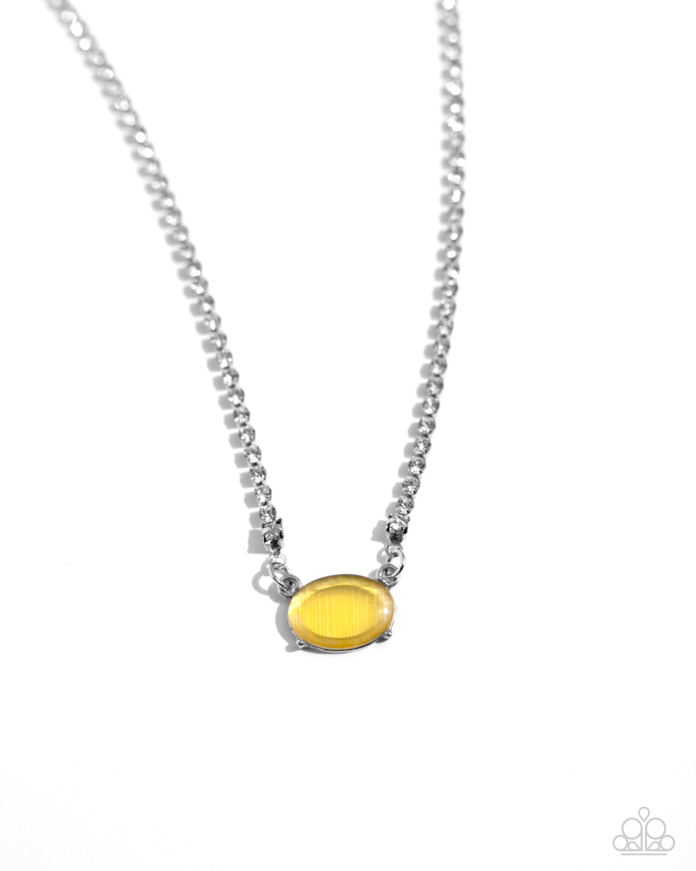 DYNAMIC DELICACY YELLOW-NECKLACE