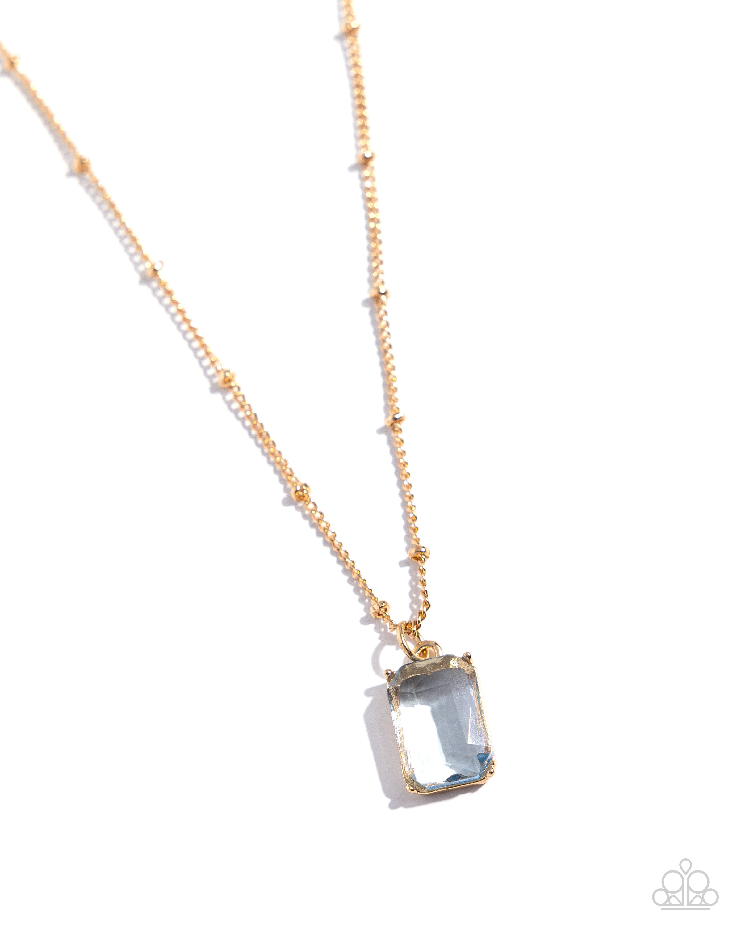 SUAVE SIMPLICITY BLUE-NECKLACE