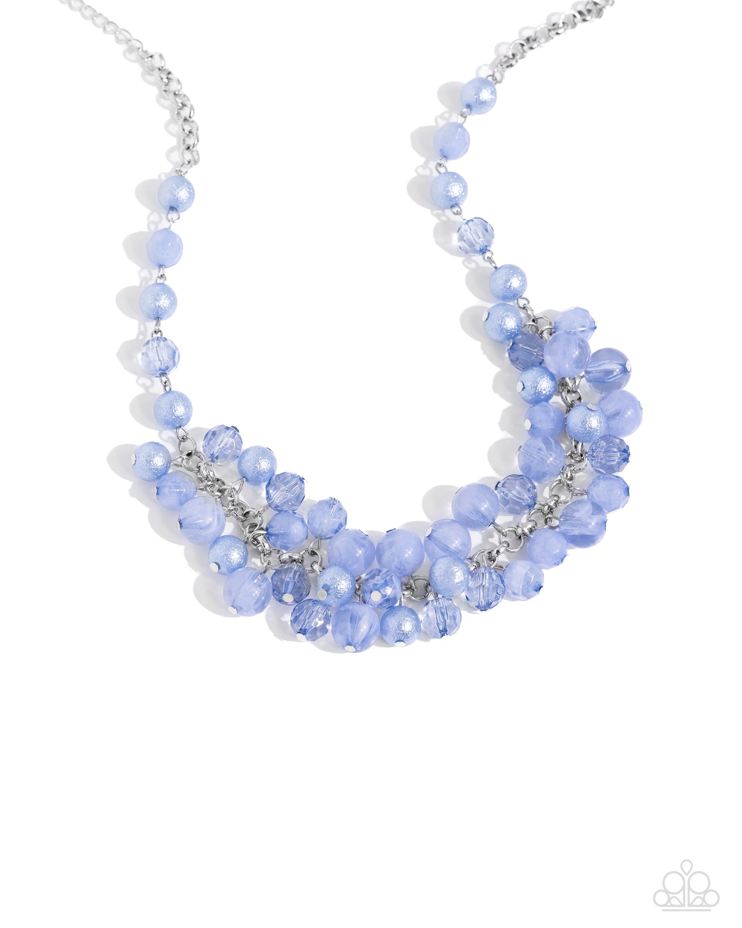 PEARL PANDORA BLUE-NECKLACE