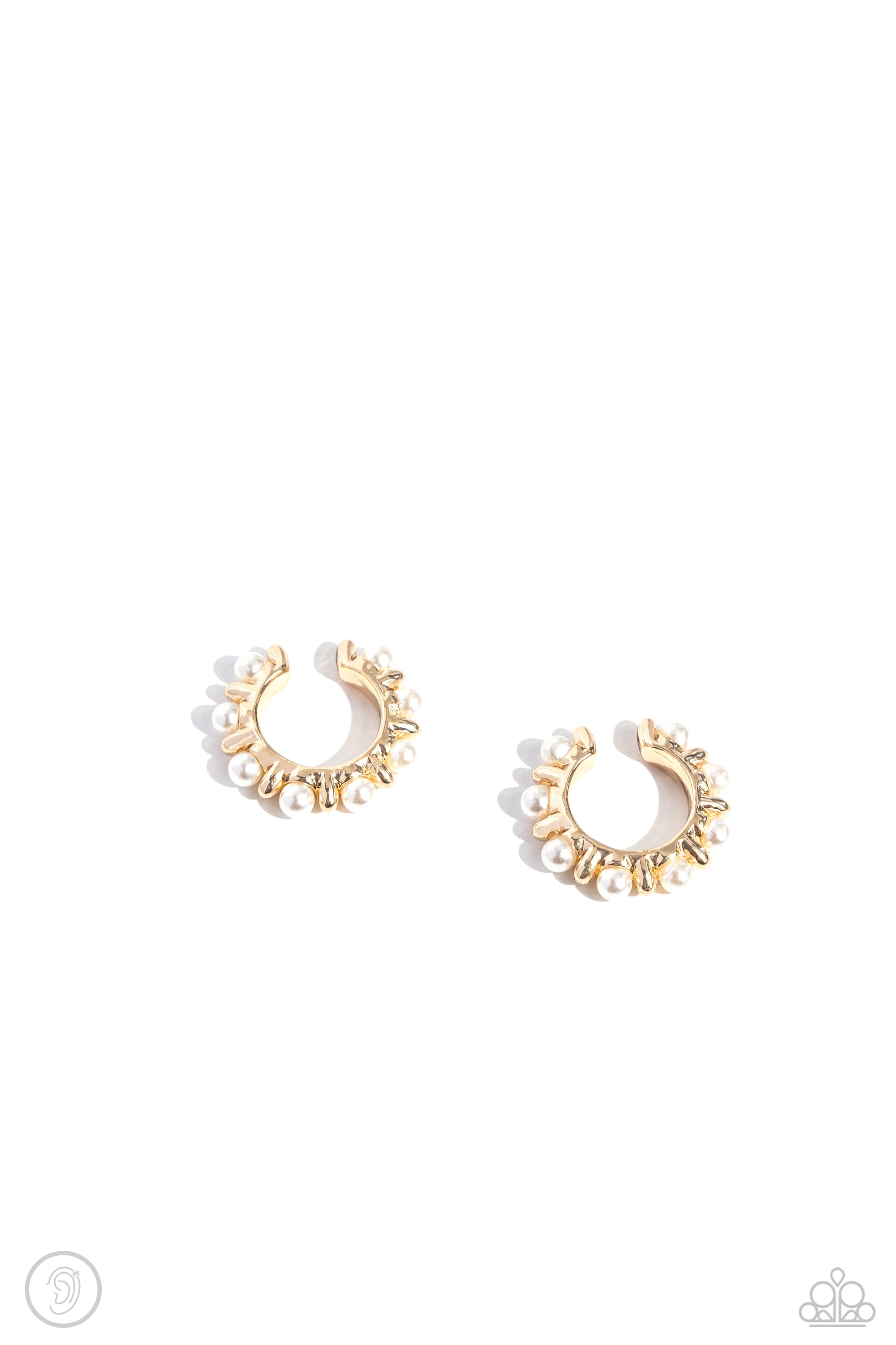 BUBBLY BASIC GOLD-EARRINGS