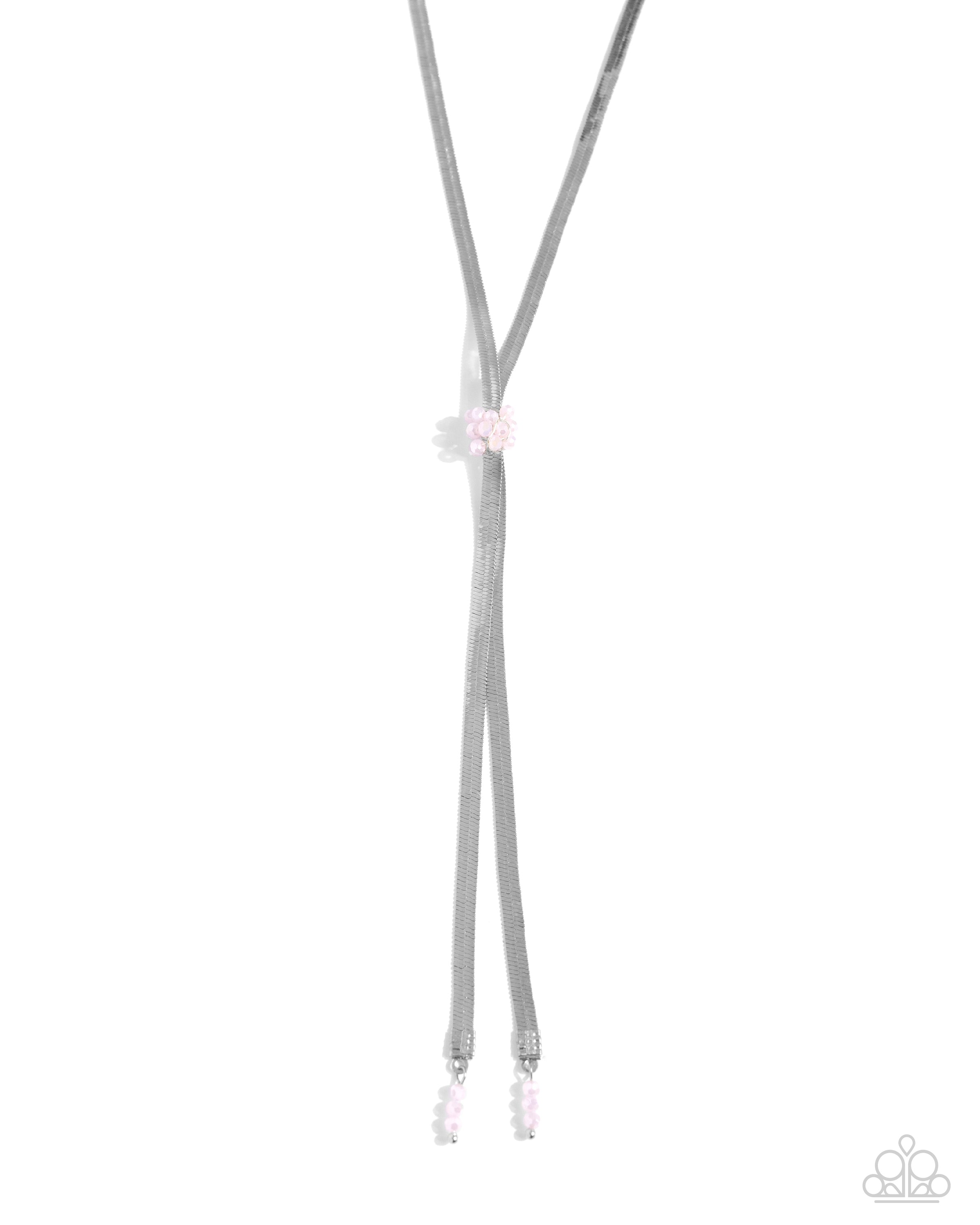 CORPORATE CASCADE PINK-NECKLACE